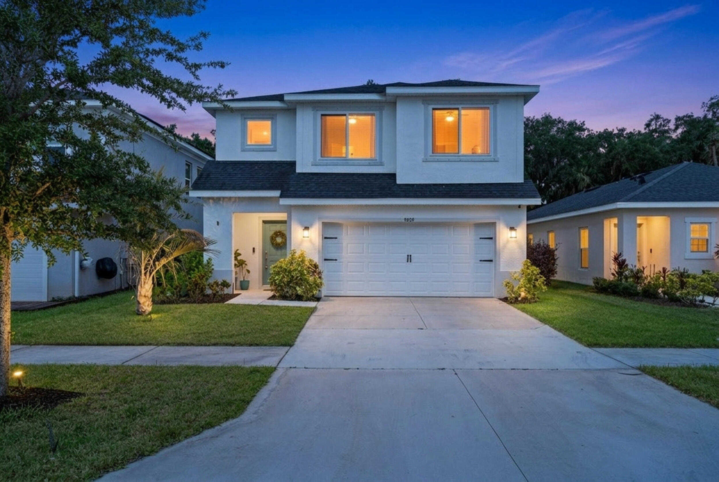Welcome to 9409 SW Ligorio Way, where comfort, convenience, and Florida living come together in one of Port St. Lucie's most desirable locations. This beautiful two-story home offers a thoughtfully designed floor plan with all bedrooms conveniently located upstairs, creating a private retreat away from the main living areas. A spacious loft provides flexible living space ideal for a media room, home office, playroom, or additional family room, while the upstairs laundry room adds everyday convenience and functionality. Natural light fills the home's inviting living spaces, creating a warm and welcoming atmosphere perfect for both relaxing and entertaining. Step outside and enjoy the Florida lifestyle, whether you're hosting friends, spending time with family, or simply unwinding after a  long day. Located in the sought-after Crosstown Commons community, residents enjoy access to a community pool, shaded cabana, playground, sidewalks, and beautifully maintained common areas. The location is second to none, just minutes from Tradition Square, shopping, dining, Cleveland Clinic Tradition Hospital, Clover Park, I-95, and the Florida Turnpike, making commuting and everyday errands effortless. This home offers the perfect combination of space, convenience, and lifestyle in one of Port St. Lucie's fastest-growing areas. Come see why so many buyers are choosing to call Crosstown Commons home.