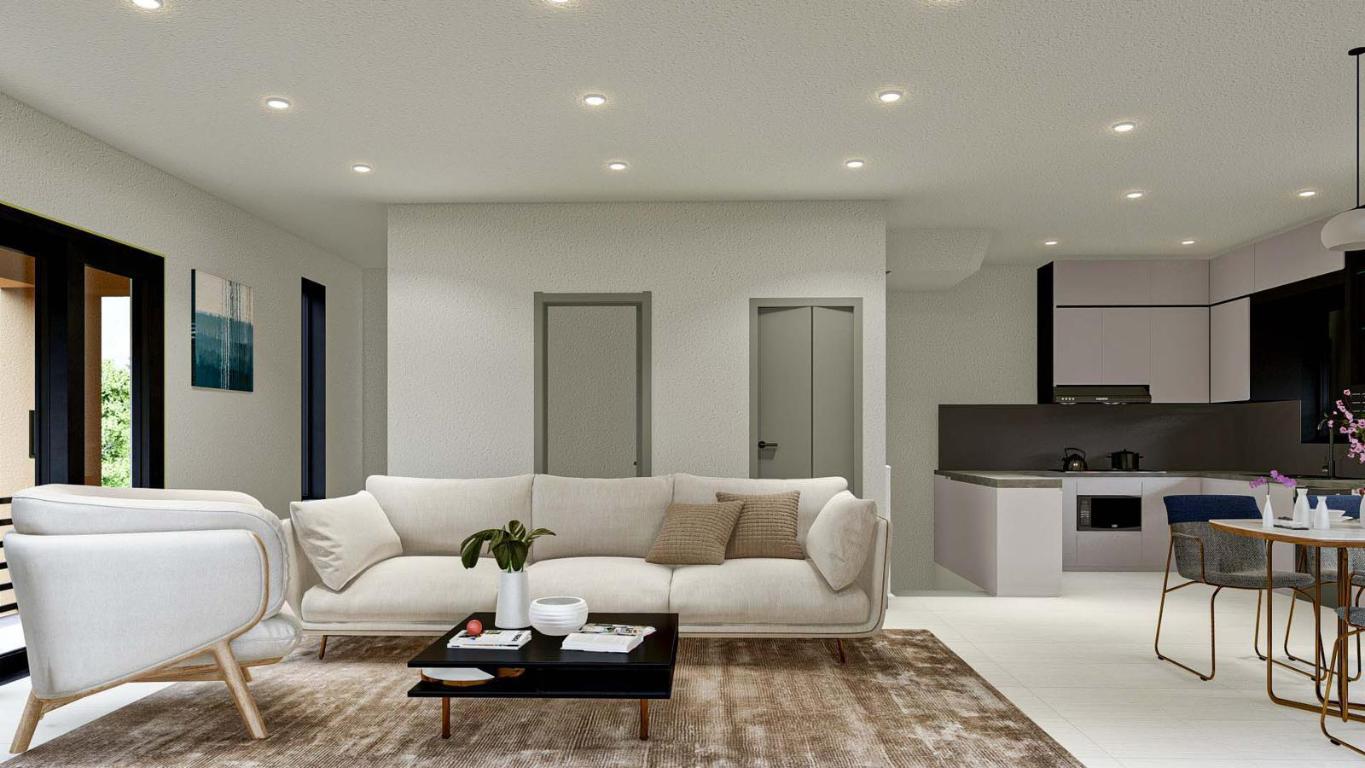 Pre-construction opportunity in an exclusive boutique community of just eight contemporary townhomes. This spacious residence features a thoughtfully designed floor plan with 3 bedrooms, 2.5 bathrooms, and a rare 3-car garage. Modern finishes include wood or porcelain tile flooring, granite countertops, and frameless glass showers. Smart-home technology is seamlessly integrated, with a full-house generator and pre-wiring for high-speed internet, cameras, and alarm system. Designed for flexibility, this property is ideal for both end-users and investors and is Airbnb-friendly. A limited offering combining modern design, functionality, and income potential. Ground breaking Q3 2026 Est Completion early Q1 2027,