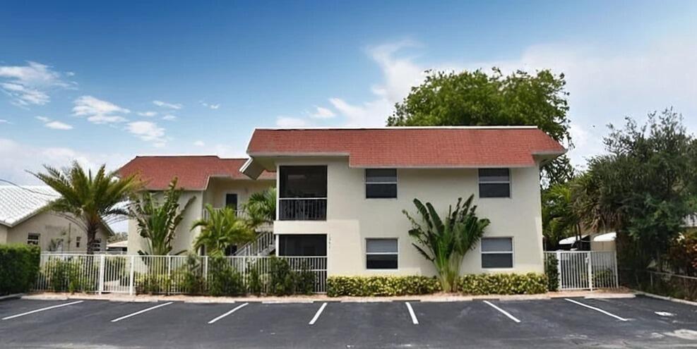 Located east of Federal Hwy on deep water with no fixed bridge access to the ocean! This property is one of a limited number with a dock navigable to a nearby inlet & directly out to the Atlantic Ocean. The building offers 5 two bedroom, one bath units and 1 one bedroom, one bath unit, each with central air conditioning.  All units have remodeled kitchens, bathrooms, and flooring.  Five have screened patios and one has an enclosed patio.  Additional upgrades include newer windows & doors, brick paver walkways, and aluminum railings.  The dock is appx 33 feet with water & electric available.  Residents enjoy the waterway views and just ½ mile stroll to the beach.  Building recertification completed in 2021.   No property visits without an appointment. Please do not walk the property.