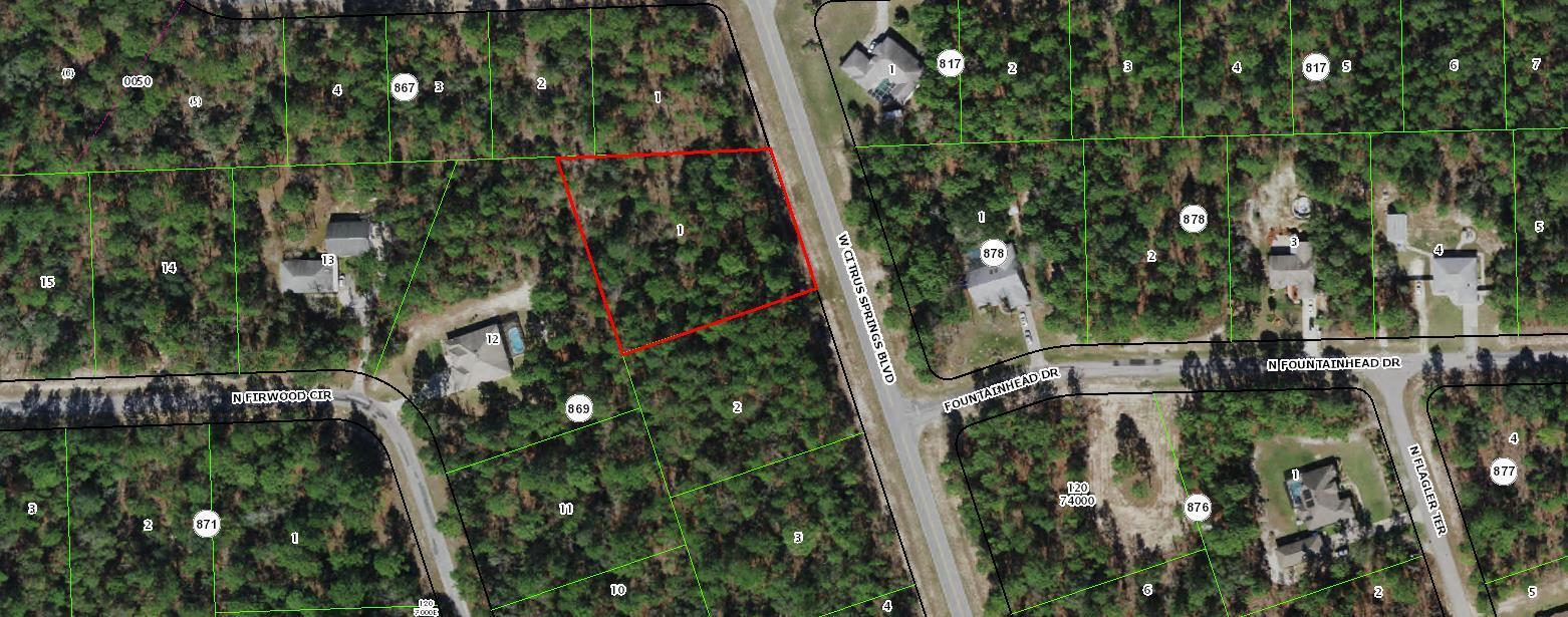 CITRUS SPRINGS UNIT 12 - Land