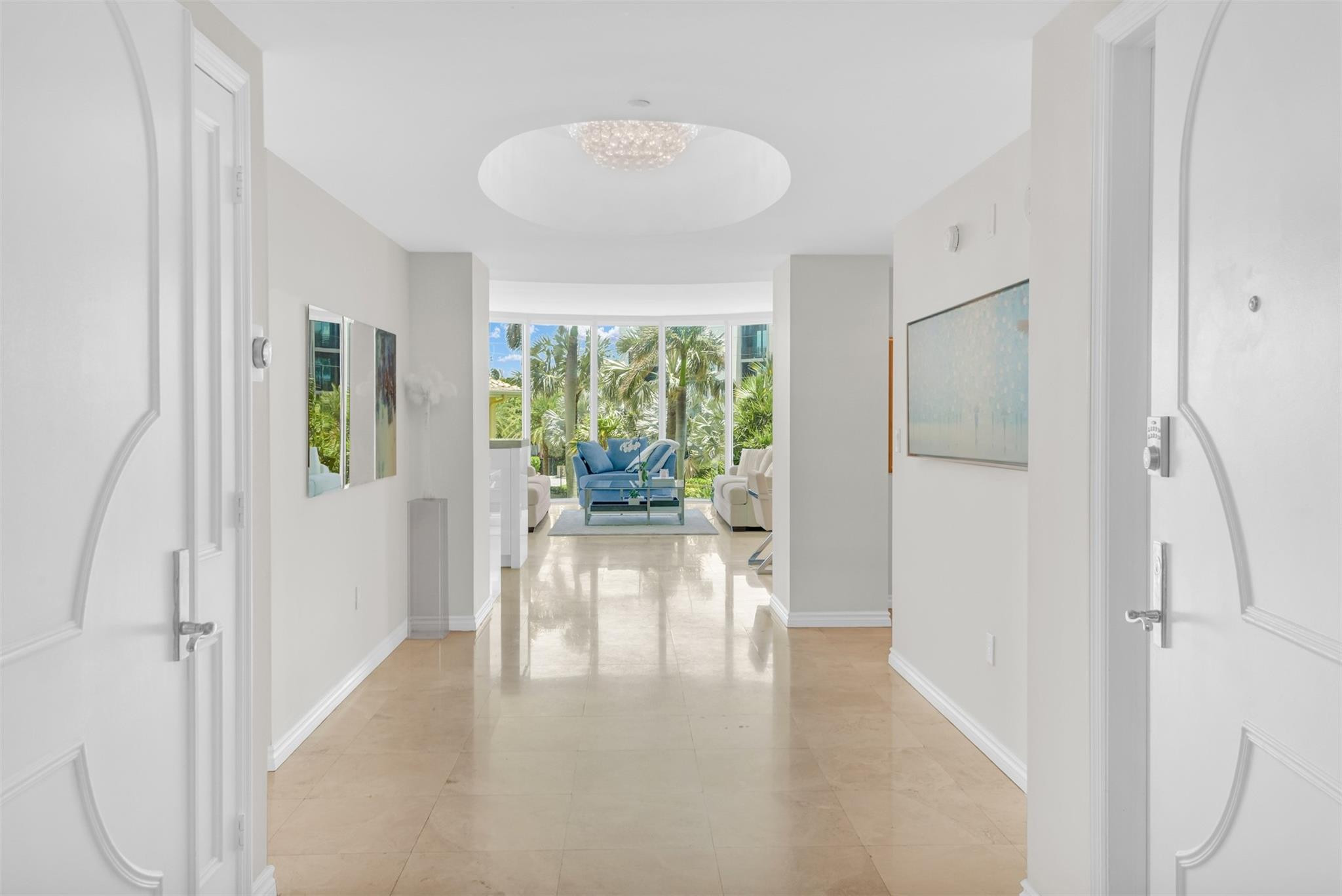 Totally remodeled, large three-bedroom condo in one of the most desired Highland Beach gated communities. New kitchen, appliances, quartzite counters. New paint, walk in closets. Beautiful and spacious living area with stunning natural light. Two separate balconies to enjoy the ocean breeze. Private beach access with club amenities, fitness center, spa, business center, 24-hour concierge service, pool, tennis and more. The North tower is the most convenient for the beach. Valet included.Leased through 02/28/2026