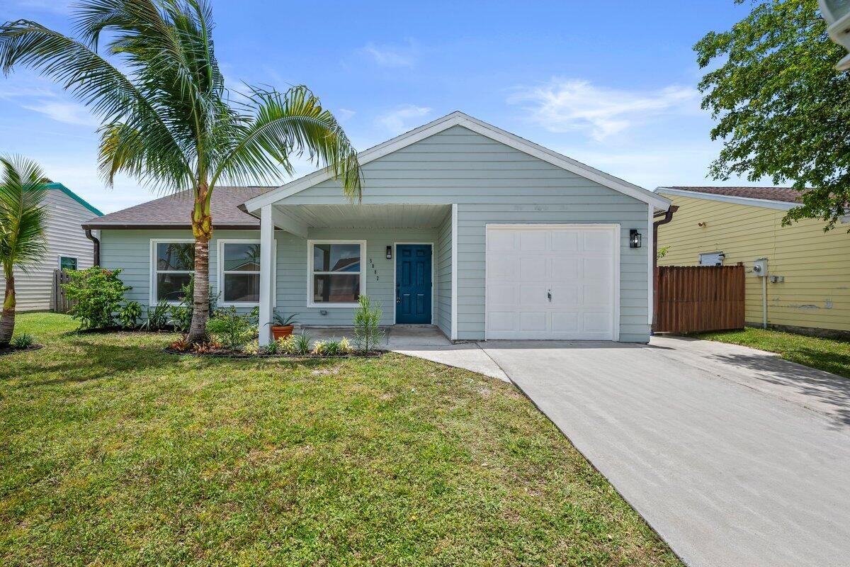 Welcome to this charming 2-bedroom, 2-bathroom home in the heart of Lake Worth! This inviting residence offers a comfortable and functional floor plan with bright living spaces designed for everyday living and entertaining. The well-appointed layout provides a seamless flow between the living areas, creating a warm and welcoming atmosphere. Step outside to enjoy the spacious yard with plenty of room for outdoor activities, gardening, or simply relaxing in the Florida sunshine. Conveniently located near shopping, dining, parks, schools, and major roadways, this property offers both comfort and convenience. Whether you're a first-time homebuyer, seasonal resident, or investor, this home presents a wonderful opportunity to enjoy the South Florida lifestyle.