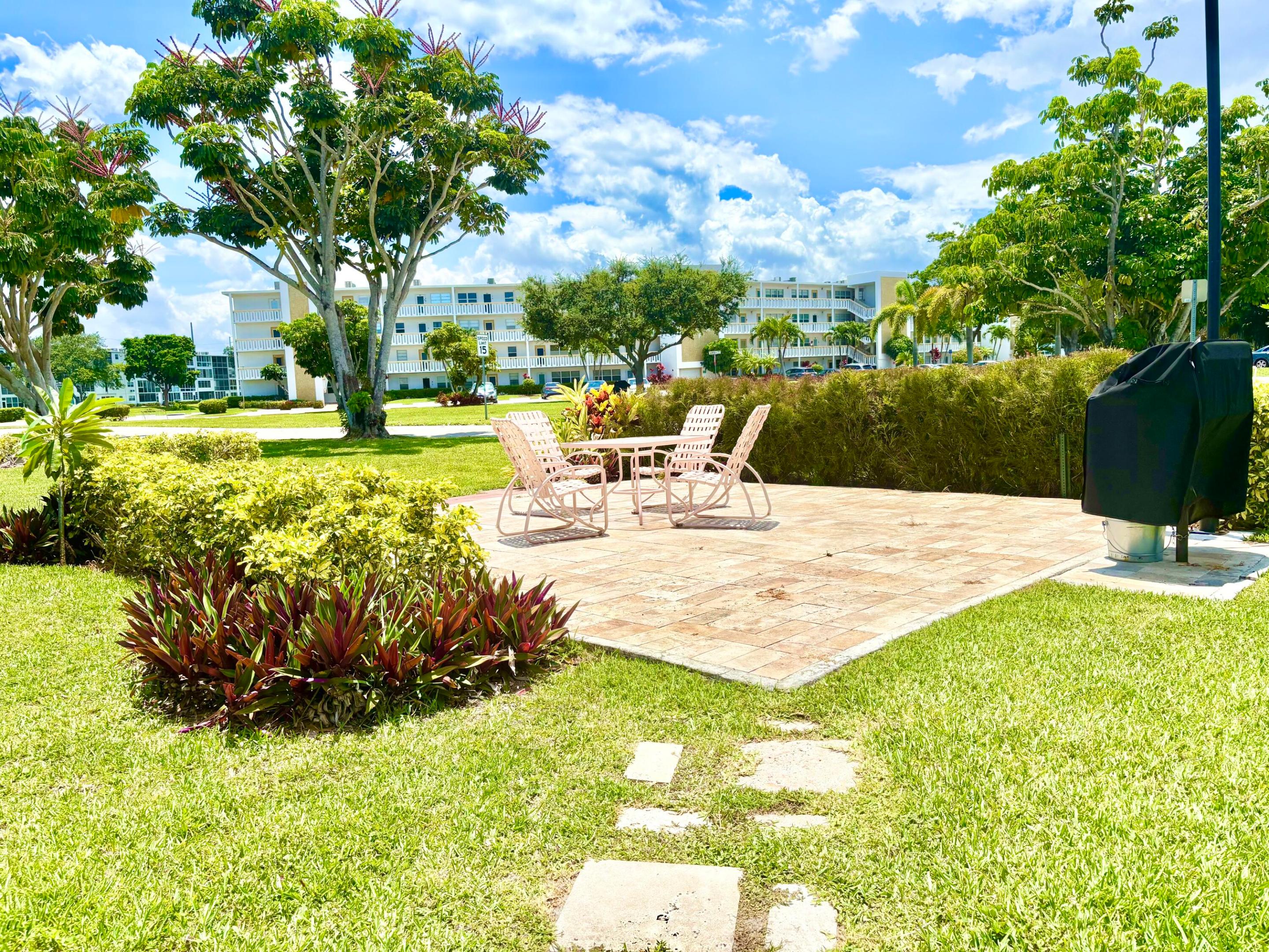 Beautiful WATER VIEW, 1 Bedroom, 1 Bath, 4th floor condo. Located in active adult community in the heart of Deerfield Beach. Located close to pool, fully furnished. Kitchen features stainless steel fridge & stove. Central Air. Enclosed patio to enjoy the lovely lake view! Community BBQ area for building residents. CVE offers resort style amenities galore including a lavish clubhouse, 1,500 seat theater, premier performances, shuttle buses, state of the art gym, pickleball, putting greens, tennis, indoor & outdoor pools, movies, classes of every type & more! Close to shopping, restaurants & beach. Non-rental. Assoc Claims 55+
