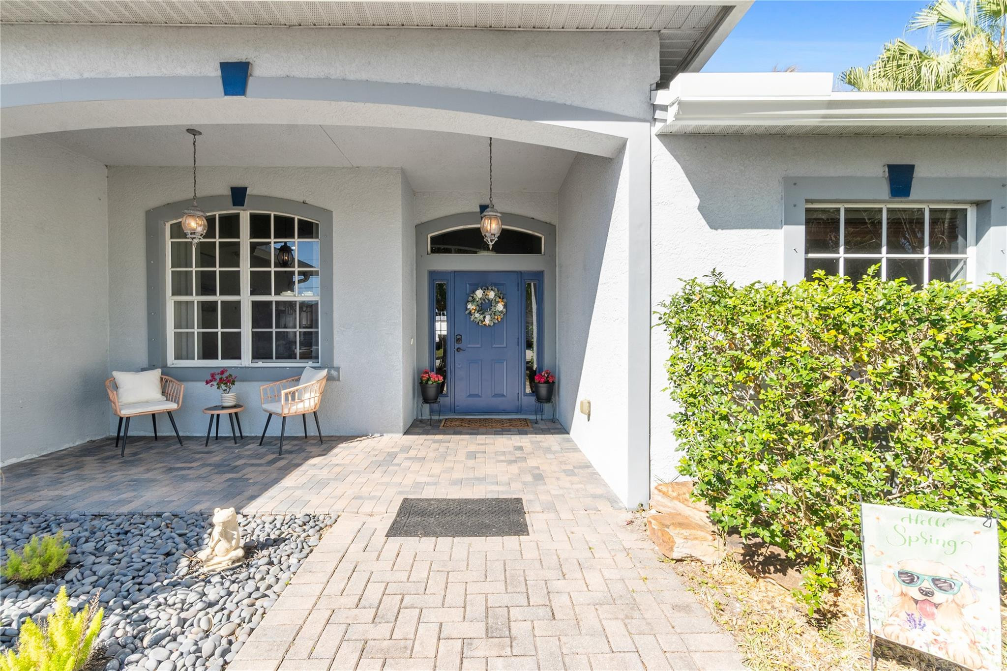 ***MOTIVATED SELLER*** Come see this large 4 bedroom and 2 full bath home, with granite countertops in kitchen and bathrooms.  You will love the large kitchen with a cute breakfast nook and a separate dining room.  Tile throughout except bedrooms. Enjoy relaxing in the screened in porch and feeling the breeze.  There is an extra tall fence in the backyard for your privacy.  New roof in 2023! Hurricane shutters.  Take a walk around the peaceful neighborhood.
