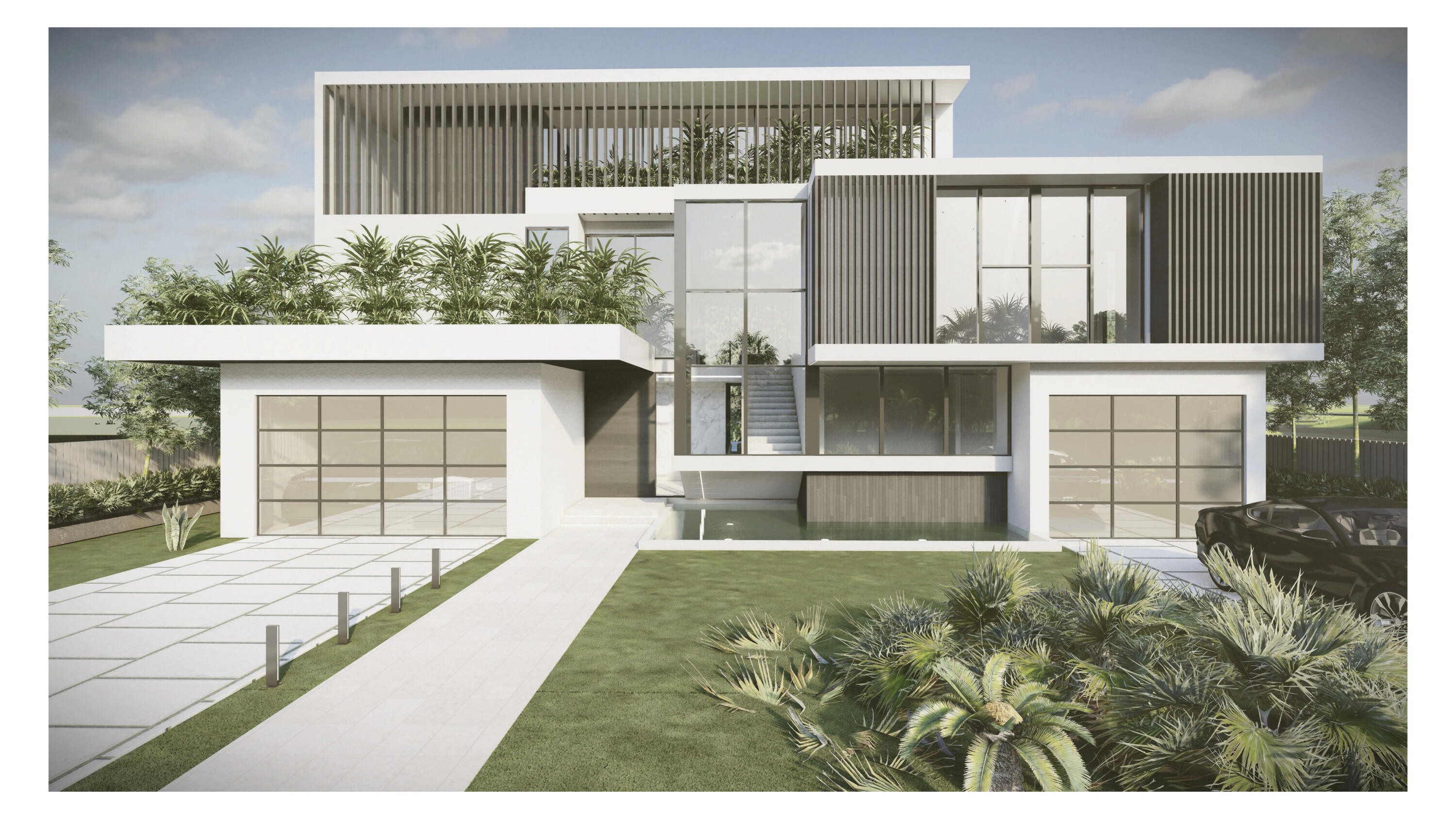561 Golden Harbour Drive: Expected Delivery: April, 2024.  

Be amazed by this new contemporary masterpiece, envisioned and developed by Empire Development.  Situated in the heart of Golden Harbour, one of East Boca Raton's most desired waterfront locations, this visionary estate dazzles with architectural originality.   

This stunning property will rise above the rest as the first three-story estate in Golden Harbour, featuring captivating panoramic views and artful splendor. This exceptional estate is a boater's dream, boasting 85 feet of deep-waterfront just around the bend from the Intracoastal Waterway and minutes from Lake Boca with no fixed bridges.  

Its 7,600 sf of beautifully rendered living space (6,190 sf of which is under air), innovative design and luxurious interiors combine contemporary aesthetics with form and functionality. This tranquil tropical oasiswith five bedrooms, seven baths and one powder roomalso features outdoor living and dining areas, summer kitchen, bar, oversized saltwater pool with sun ledge and adjoining spa and verdant landscaping. 

The highest level of construction, technical and design detailing will be evident throughout the property and will appeal to the most discerning clients. 

The main floor, designed to intertwine both comfort and entertaining, will feature a large gourmet kitchen and butler's pantry with quartzite countertops, elongated island, state-of-the-art appliances from the likes of Sub-Zero and Wolf, and exquisite cabinetry that maintains the home's sophisticated clean-lined ambience.  Large-format porcelain tile extends throughout the formal living room, dining room and family room.  White Oak leads up the stairs to the living quarters on the second-floor which includes an elegant primary suite, covered terrace, dual primary bathrooms with marble flooring, dual walk-in closets and three additional en suite bedrooms. The third-floor Sky Lounge will be fully equipped with a custom bar, outdoor kitchen, dining area and full bath. 

The residence will be delivered with a sophisticated AV and lighting system, prewired for motorized shades and drapery, as well as security cameras. Additional features include a three-floor elevator, and three-car garage with separate circuitry for electric-car charging and a full home generator. 

It's located just a short distance from the best of South Florida beaches, Red Reef Park and nearby golf courses. Tennis, yachting and spa enthusiasts also will appreciate the community's proximity to the world-class The Boca Raton and the Beach Club. For fine dining, shops, social and cultural opportunities, Mizner Park and Royal Palm Place are minutes away. This estate will be recognized among the ultimate in luxury waterfront living.  

DISCLAIMER: Builder and/or Seller reserve the right to make changes and/or modifications to plans, specifications, features, colors and prices. All plans, renderings, and videos shown are artists' conceptions. The information herein is believed to accurate but not guaranteed and may be subject to errors, omissions and changes without notice. All measurements, dimensions, room sizes and lot sizes are approximate. All such information should be independently verified by any prospective purchaser or seller. Parties should perform their own due diligence to verify such information prior to a sale or listing. Listing company expressly disclaims any warranty or representation regarding such information.