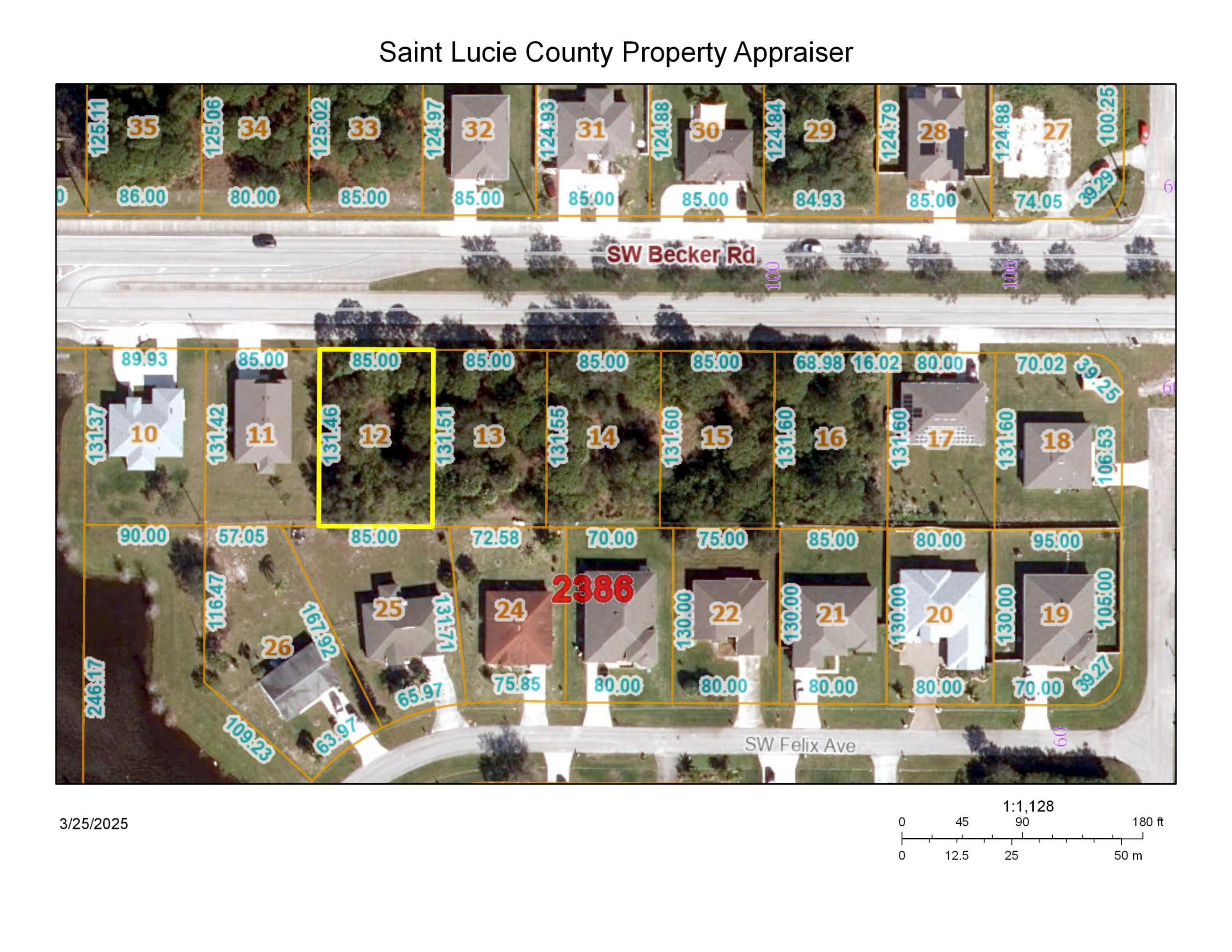 PORT ST LUCIE SECTION  34 - Land