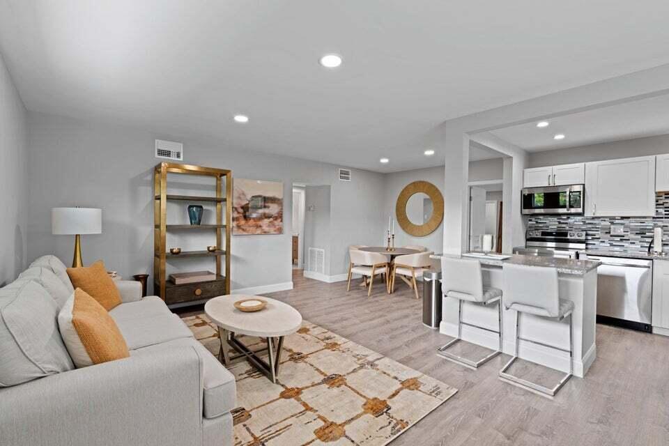 Annual or Seasonal - Stunning 3/2 fully furnished condo available in the highly desirable and luxurious neighborhood of Tropic Isle. Steps to some of Delray's hottest restaurants and shops. Walking distance to the beach. Expect to see plenty of people out and about. Fully renovated. All brand new appliances. Hurricane impact windows. Private pool on site. Fully fenced yard. Pet friendly. Feel right at home for the season or join us for the entire year!