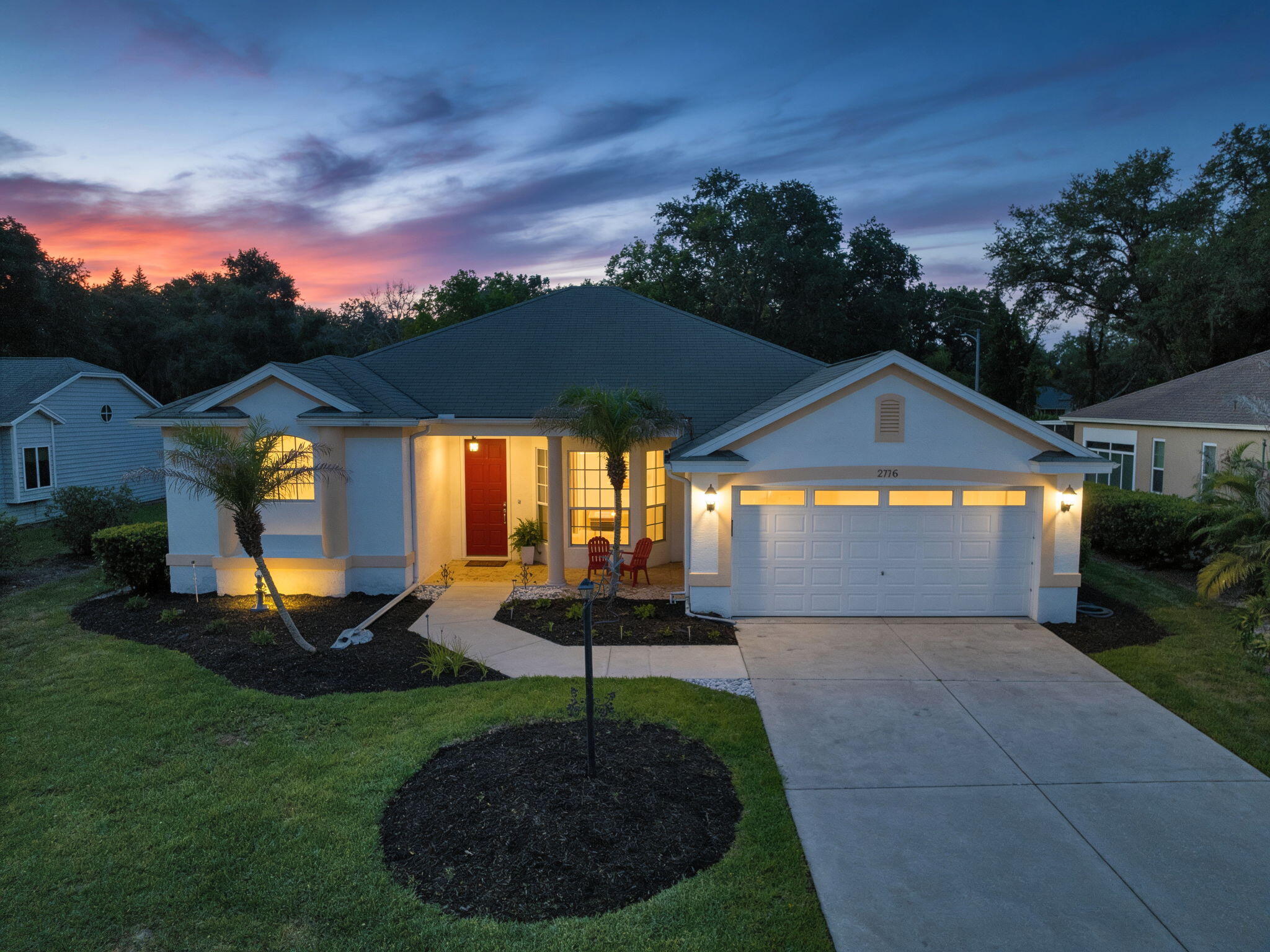 Welcome home to this beautifully maintained 3-bedroom, 2-bath pool home in the charming Silverstone neighborhood of Walden Lake, where comfort, style, and a low HOA come together seamlessly.  From the moment you enter Walden Lake, you'll be welcomed by majestic oak trees, lush landscaping, and picturesque streets that create a warm sense of community. Inside, the open floor plan offers both formal and casual living spaces, including a formal dining room, spacious living room with sliding glass doors overlooking the pool, and a comfortable family room that flows effortlessly into the kitchen.  Designed for both everyday living and entertaining, the kitchen features stainless steel appliances, ample counter space, abundant cabinetry, a pantry, and a breakfast bar overlooking the family room. The split-bedroom layout provides added privacy, with a spacious primary suite offering dual walk-in closets—including a custom California Closet—custom motorized shades, private lanai access, and an ensuite bath with dual vanities, a soaking tub, and a separate glass-enclosed shower. Two additional bedrooms and a full bath are situated on the opposite side of the home, with one guest bedroom also featuring a custom California Closet and custom motorized shades. Step outside to your own private backyard retreat. The screened lanai and sparkling pool create the perfect space to relax, entertain, or simply enjoy Florida's beautiful weather year-round.  Additional highlights include a newer A/C, water heater, pool pump (2025), custom motorized shades in multiple rooms, whole house water softener system and new ceiling fans throughout. Walden Lake offers the perfect blend of small-town charm and modern convenience with a scenic 62-acre lake, nature trails, parks, athletic fields, a dog park, and easy access to shopping, dining, Tampa, Lakeland, and Orlando.  Don't miss your opportunity to experience the very best of Florida living in Walden Lake. Schedule your private showing today!