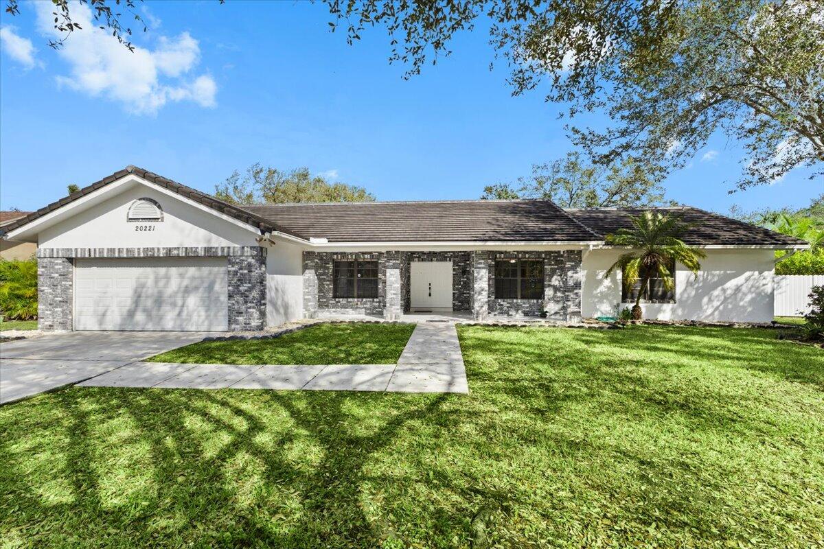 This beautiful  maintained home features a modern updated kitchen. The kitchen has an island where you can enjoy breakfast or snacks, beautiful backsplash, a stainless steel French-door refrigerator with built-in touchscreen display, adding both style and functionality. The kitchen sink is positioned to overlook the fenced backyard.   Entertainer's dream: a spacious patio with a covered pergola recessed lighting, radio & ceiling fans. There's plenty of room to add a pool. (The room sizes are an approximate exact dimension may vary).  Disposable shoe covers are required during all showings.   Annual HOA fee 120.00.  Quarterly HOA fees 412.00 include Xfinity cable, and HBO.  work vehicles are allowed, but company signs and/or logos must be covered.