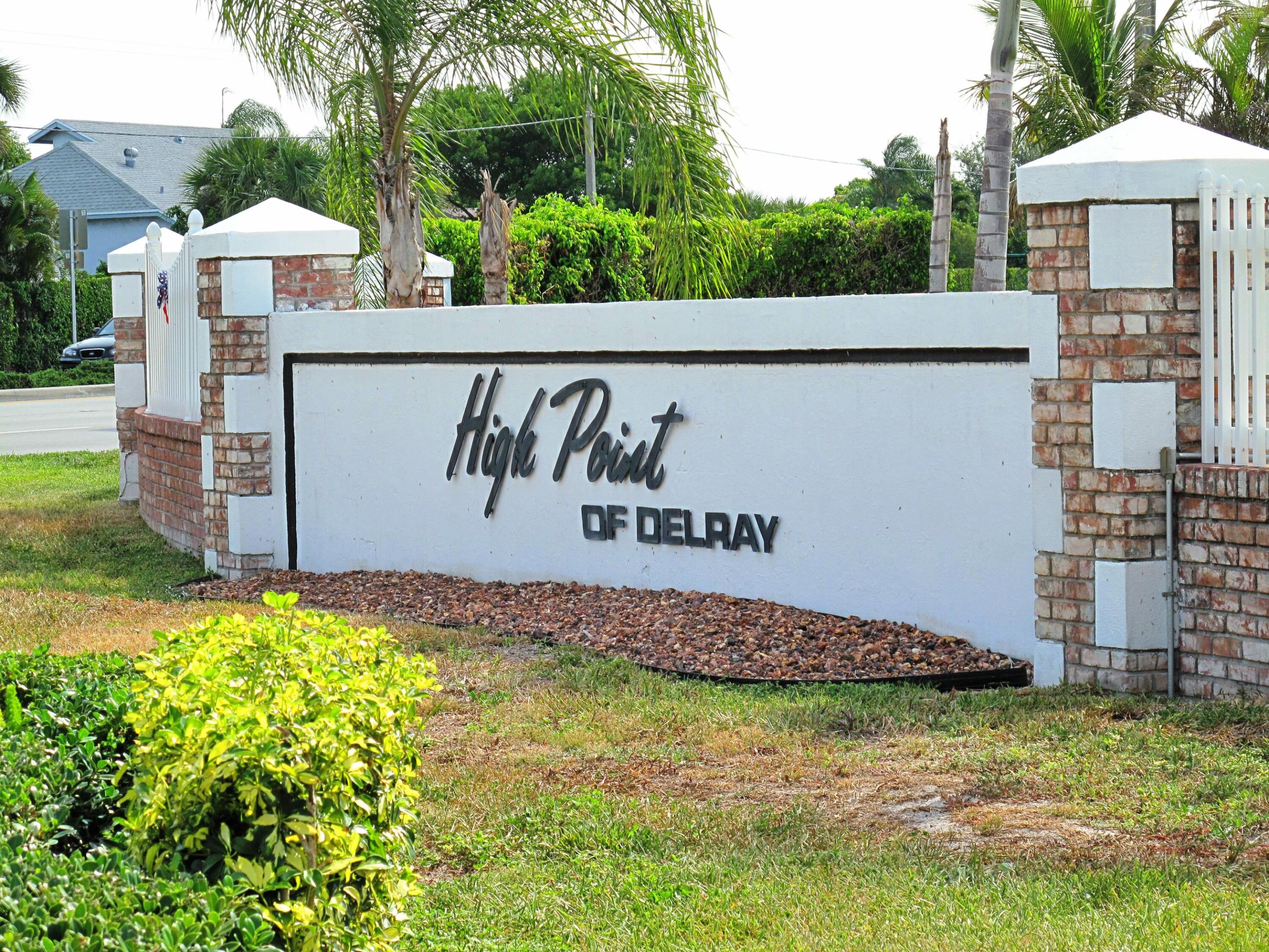 HIGH POINT OF DELRAY BEACH CONDO SEC I - Residential