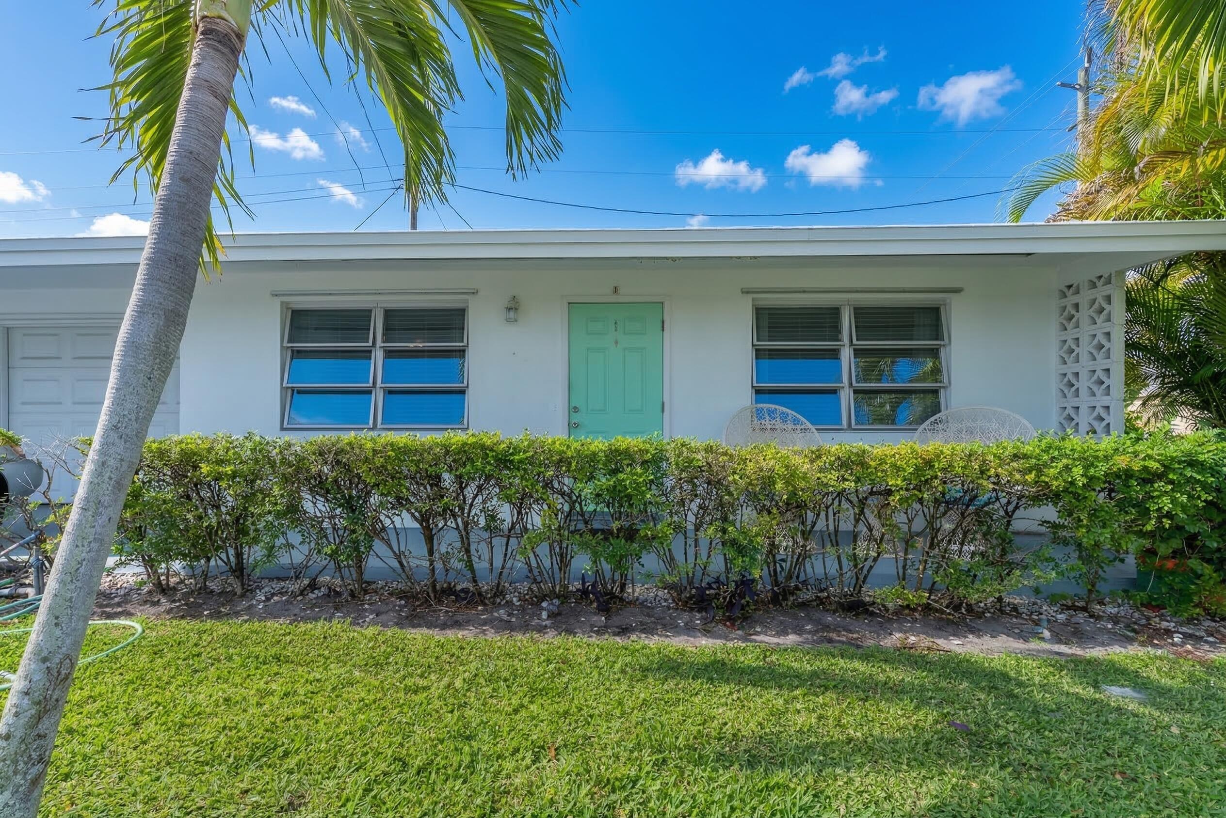 Welcome to 722 N. Ridge Rd. #1 in the heart of Lantana! This charming 2-bedroom, 1-bath condo with an attached garage offers convenience and comfort in a prime location. Just minutes from Lake Worth Beach, you'll enjoy easy access to beautiful beaches, dining, shopping, and all that Lantana has to offer. The home features an updated kitchen and bathroom, plus a versatile second bedroom perfect for guests or a home office. This pet-friendly unit allows one indoor cat or small dog (no aggressive breeds). Two vehicles permitted per unit; commercial vehicles not allowed. Don't miss this great opportunity to own in a desirable area!