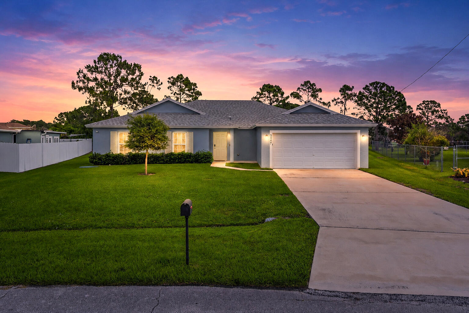 Newer construction without the wait! This 2022 build is move in ready and checks every box. 4 beds, 3 baths, two primary suites, and a brand new saltwater pool and spa, fully screened with a cabana bath. Infinity spillover spa, color LED underwater lights, and phone controlled pool system. Backs up to a preserve for ultimate privacy. Tesla charger in the garage. No HOA! Torino is one of Port St Lucie's most desirable neighborhoods. Just minutes from Clover Park Mets Stadium, I-95, and the best dining and shopping in St. Lucie West. Showings by appointment only.