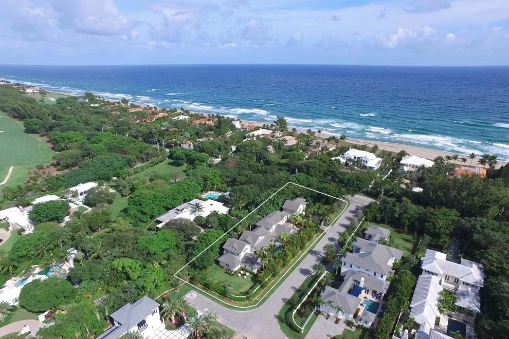 The seaside compound at 1230 North Ocean Boulevard in Gulf Stream, Florida is nestled in a private enclave directly across from the deeded beach access. Custom built to perfection and professionally decorated, the home includes the finest finishes the industry has to offer and is being offered furnished. Privacy is abundant with no bordering homes, expansive parcel, security gate and concrete wall. Boasting over 8,000 total square feet, the four bedroom residence with guest house features a home theatre, loft, resort-style pool, three-car garage, generator and Smart House technology. Convenient A1A location provides easy access to Delray Beach’s Atlantic Avenue and scenic drive to Palm Beach’s Worth Avenue. This property has everything needed for enjoying South Florida’s luxury lifestyle The seaside compound at 1230 North Ocean Boulevard in Gulf Stream, Florida is nestled in a private enclave on an expansive parcel with 300 feet of frontage, 100 feet of depth and directly across from the deeded beach access. Custom built to perfection and professionally decorated, the home includes the finest finishes the industry has to offer and is being offered furnished. Privacy is abundant with no bordering homes and a security gate and concrete wall. Convenient A1A location provides easy access to Delray Beach's Atlantic Avenue and a scenic drive to Palm Beach's Worth Avenue. Enjoy the close proximity to several private jet-ports and three international airports via Interstate 95.

Boasting over 8,000 total square feet, this oceanside estate is beyond compare; truly there is nothing like it in the beach area. Filled with natural light and custom designed to showcase each room, interior features include entry foyer; formal living room with player piano that can broadcast throughout entire home and outside; formal dining room with stunning pool views; second floor loft; home theatre with cutting edge equipment, auto dimming and drapes, and sound insulation built behind all theatre walls; four total bedrooms; and four full and two-half baths. The gourmet kitchen is complete with state-of-the-art appliances including Gaggenau oven with built-in rotisserie, Thermador oven with grill and vent hood, Wolf steam oven, multiple wine cooling fridges, plumbed gourmet coffee maker, two dishwashers, custom water filtration, island with breakfast bar and dining area which effortlessly flows into the family room which offers a bar with wine storage and refrigerator, ice maker and a 900 gallon salt water aquarium with external chiller and autofeeder. The spacious master wing provides stunning views of the pool area with French doors, a private office, morning bar with coffee maker, refrigerator and ice maker, custom closets and grand master bath with electric Toto toilet with bidet. The bonus room above the master wing is perfect for game room, additional office or home gym. The separate guest house has its own private entrance and offers a living room and separate bedroom. The three-car garage provides extra storage and a Tesla high current car charger.

Professionally landscaped with custom lighting, the completely private grounds offer a tropical oasis with waterfall, two functioning mermaid statues, and plenty of green spaces with room for a volleyball court. The outdoor loggia and terraces surround the saltwater pool with LED light themes and natural gas heated Jacuzzi. Entertaining is effortless with retractable shades by pool area, built-in BBQ and prep station, and mosquito control system with iPhone networked integration. 

The entire residence is a smart home and can be controlled with an Apple watch or Smart phone. The state-of-the-art technology is complete with dedicated server room with mini-split A/C, UPC controllers, and two 3D HD DVD players; Ethernet wiring of all rooms and garage; Creston controlled A/C zones with auto-programmed temperatures controlled by handheld controller, iPad, iPhone of Apple watch; Smart switches on all lights for control of zones and themes via timer, switches or iPad, Smart phone and Apple watch; DVR video security that can be accessed inside home or away from home with internet and Smart phone access; Creston home AVE distribution and control system with panels in each room and garage; multi-zone audio inputs allowing entire house to be run by Smart phone's playlist or other input; high power/high definition audio in each room and pool area; and home PBX system to all rooms.

For added convenience, the property includes whole house generator, city natural gas, six A/C zones, three on demand continuous hot water heaters with recirculation, ultra-efficient LED lighting throughout home, whole house carbon water filter with additional filtration at critical water outlets, two separate central vacuum systems, and security system with cellular back-up.

Built, designed and decorated to perfection, this oceanside estate represents the very finest in luxury living. It is a true masterpiece beyond compare.