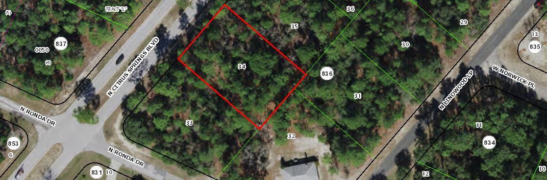 CITRUS SPRINGS UNIT 10 - Land