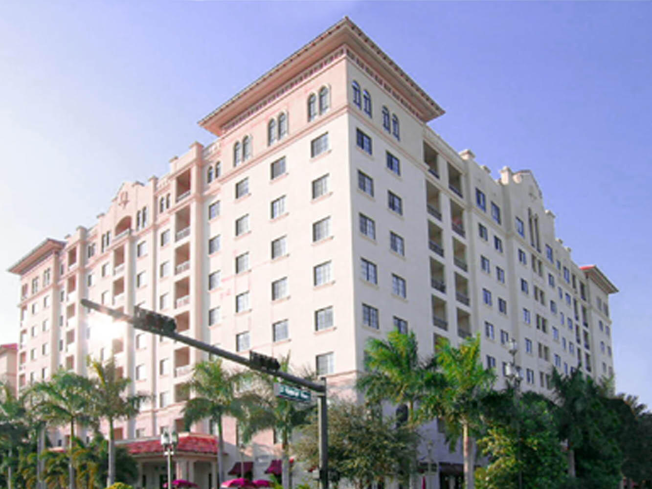 Elegant downtown Boca Raton seasonal rental, 2 bedroom, 2 bathroom condo located on the 5th floor of Boca Grand. Floor to ceiling sliding door accessing the covered balcony perfect for any breezy afternoon. The kitchen is nicely updated with granite countertops and newer appliances. 2nd bedroom contains 2 twin beds & 2 bunks beds. The 2 bathrooms were remodeled.