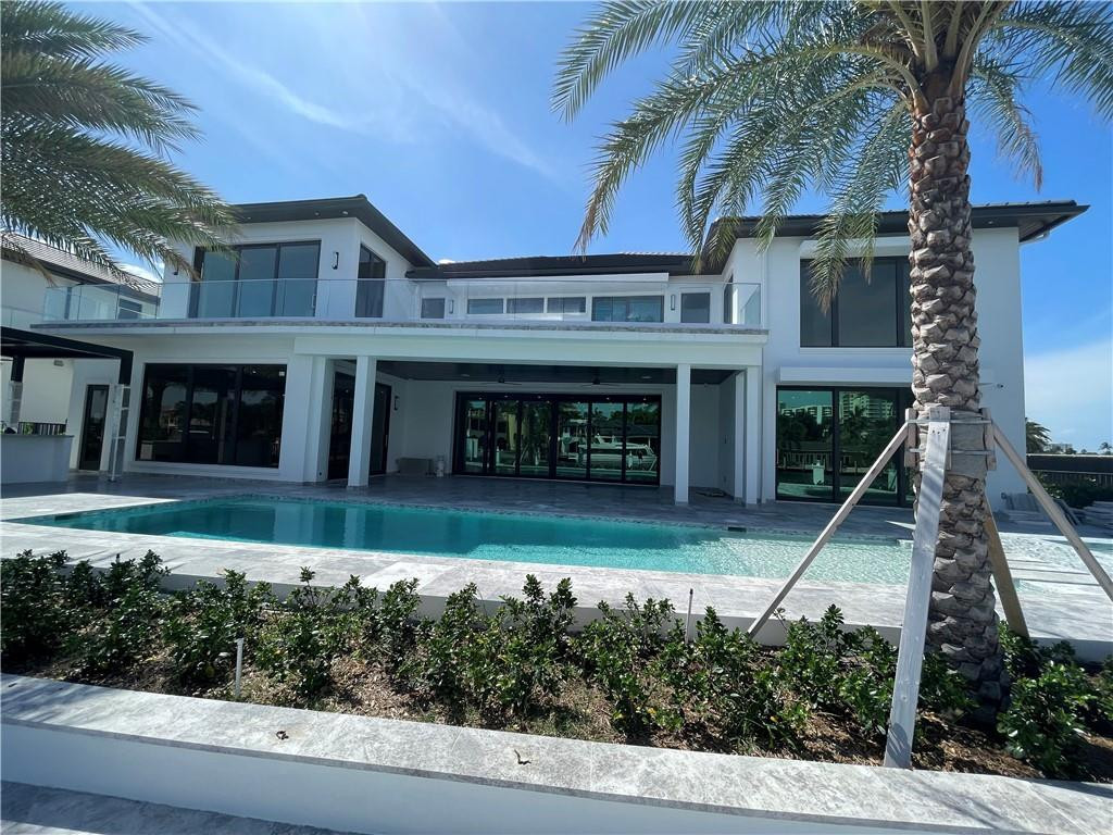 This brand new fully furnished masterpiece is almost completed with a September completion date.  Tucked away in Fort Lauderdale’s Premier Harbor Beach community and includes a private beach club, marina and 24 hour security. With two word in mind:Lavish Luxury. Completely unwind in the transitional style home with open floor plan perfect for entertaining. Views of the Intracoastal and Lake Sylvia, wide water way with 119'of water frontage. Host family and friends in outdoor kitchen, bar, and entertainment area. Covered Gazebo with roller shades that can open or closed. This home will have one bedroom on the first floor along with an elevator and two laundry rooms, media room, flex room that can be a gym or an office. his brand new fully furnished masterpiece is almost completed with a September completion date.. Tucked away in Fort Lauderdale’s Premier Harbor Beach community and includes a private beach club, marina and 24 hour security. With two word in mind:Lavish Luxury. Completely unwind in the transitional style home with open floor plan perfect for entertaining. Views of the Intracoastal and Lake Sylvia, wide water way with 119'of water frontage. Host family and friends in outdoor kitchen, bar, and entertainment area. Covered Gazebo with roller shades that can open or closed. This home will have one bedroom on the first floor along with an elevator and two laundry rooms, media room, flex room that can be a gym or an office.