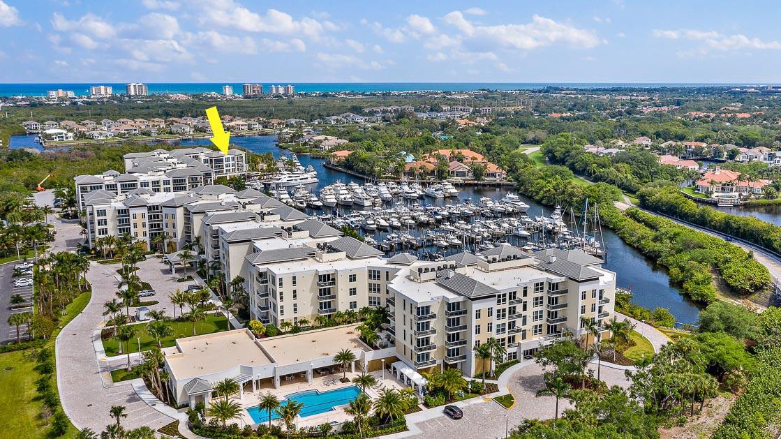 Magnificent intracoastal sunrise and sunset views from this one of a kind luxurious SOUTH FACING Penthouse just blocks from the ocean. Elegance begins as you step from your private keyed elevator to an open floor concept coupled with 12' Floor to ceiling windows FACING EAST SOUTH AND WEST allowing for intracoastal views from nearly every room AND the oversized balconies. This is the only intracoastal view in Azure. Luxury continues with high-end finishes, custom cabinetry, full size wine cuvee, walk-in closets, bonus room, fireplace, electric shades & more. 24/7 manned gate, full service marina, dock availability, business center, lockers & sauna, putting green & golf simulator. Temperature controlled garage, heated pool & spa, fitness center, club room & climate controlled wine room!
