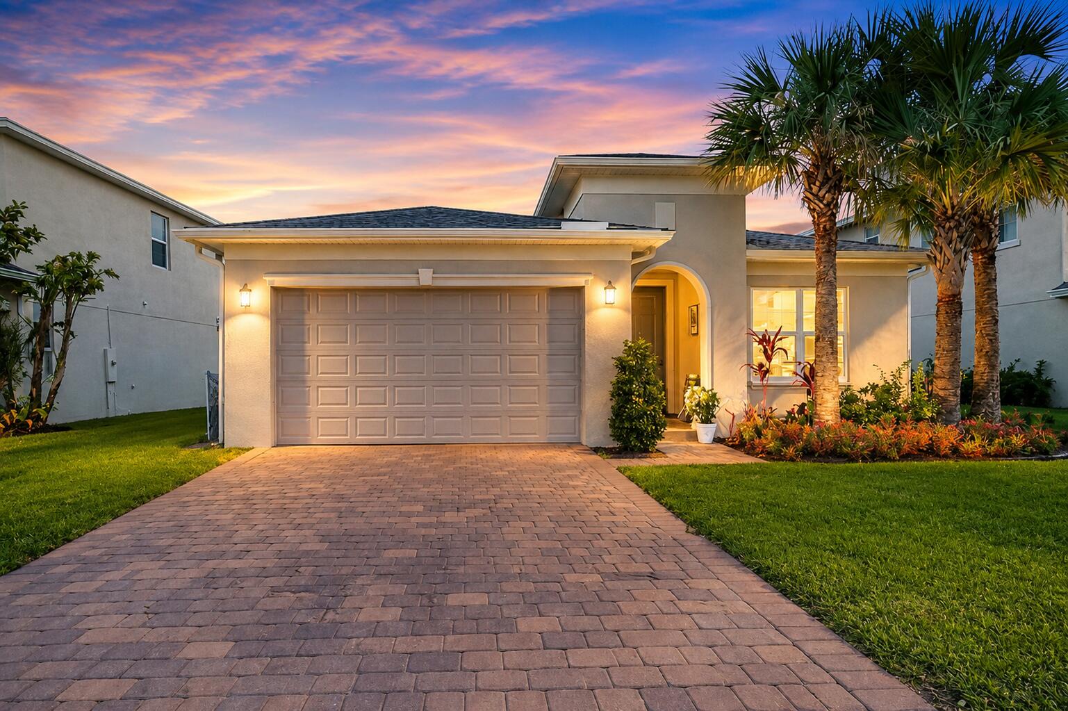 Private preserve views and no rear neighbors set this beautifully maintained 2021-built home apart, featuring a spacious enclosed lanai and flexible living space in Port St. Lucie's desirable Torino area.  Offering 1,936 sq ft of living space, this thoughtfully designed residence features 3 bedrooms and 2 bathrooms, with the 3rd bedroom currently being used as a flex space/den, providing versatility for a home office, guest room, or additional living area. The home also features impact windows and doors, providing added storm protection and energy efficiency. The bright open layout allows the kitchen to flow seamlessly into the main living areas. With its preserve privacy, enclosed lanai, impact windows, & resort-style community amenities, this home is definitely worth seeing in person. Residents enjoy access to excellent community amenities including a resort-style pool, clubhouse, fitness center, tennis courts, basketball courts, children's play area, splash pad, pool table room, BBQ gazebo, and a sidewalk walking trail along the amenity side of the lake.  This community is conveniently located near St. Lucie West, shopping, dining, and I-95, this home offers both comfort and convenience.