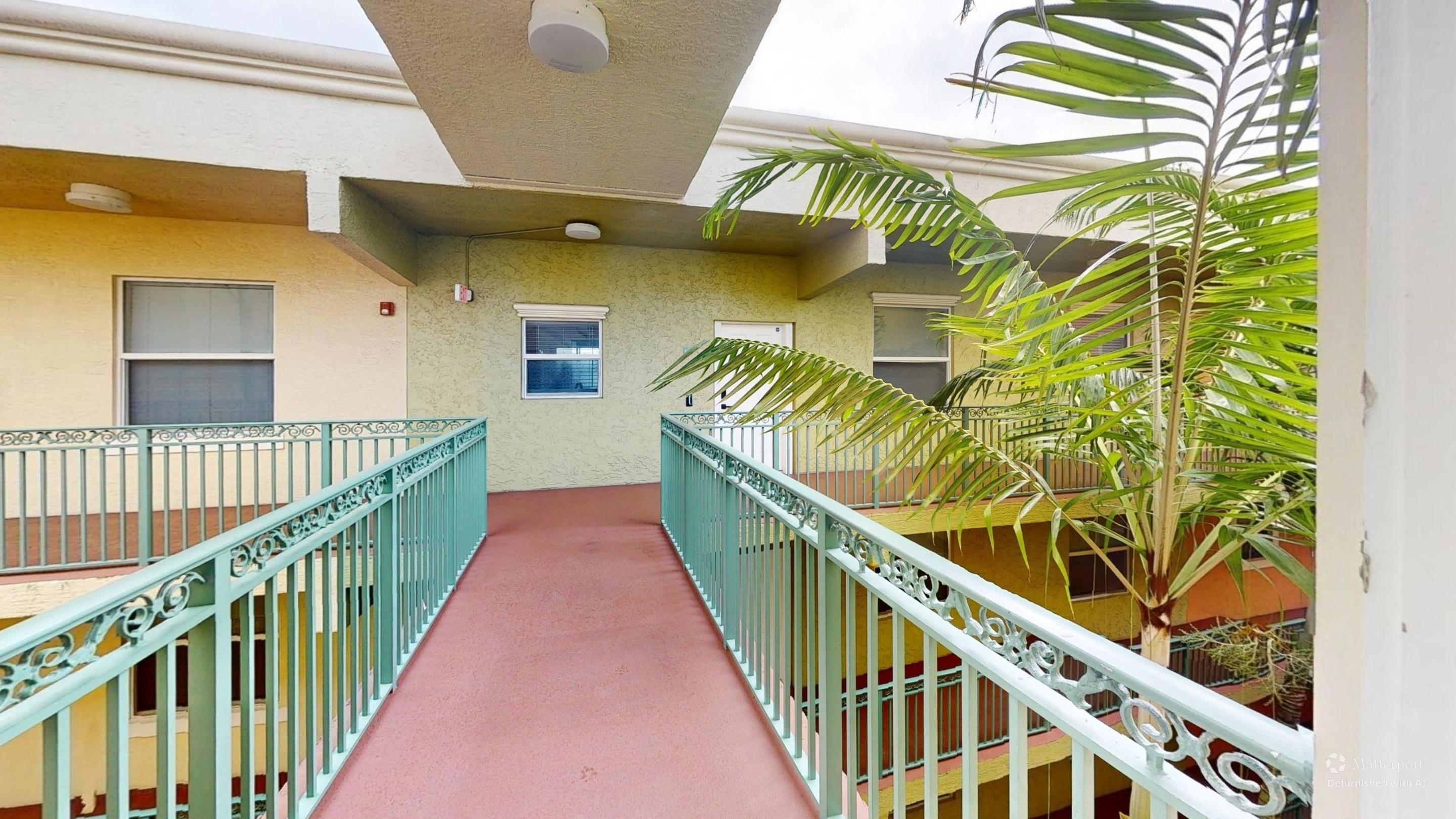 **700 Credit Score Required Per HOA** Spacious 3bedroom, 2bath condo located across from the Palm Beach Outlets. This 5th floor unit offers peaceful treetop views from your private balcony and a bright, open layout. All bedrooms are generously sized, including a large master suite featuring a double vanity and separate tub. The kitchen provides ample storage and space, perfect for everyday living. Gated community amenities include a pool, sauna, fitness center and elevators. Ideally located near I95, restaurants, and minutes away from Downtown!