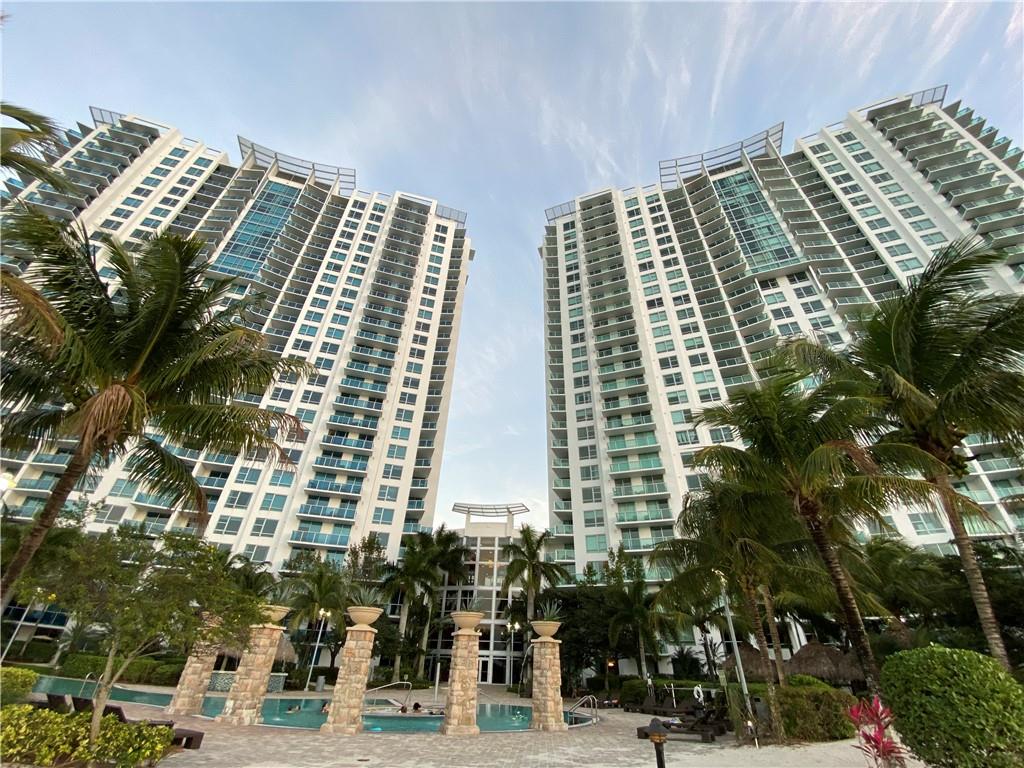 Spacious 1 bed 1 den 2 full bath condo in the gorgeous high rise TAO in Sunrise. Hurricane impacted windows, huge balcony with a picture perfect sunset view. Upgraded kitchen and bathrooms. 24hr security, gated parking garage. Unit comes with 1 parking space. Resort style amenities: Community pool, full gym, sauna, tennis courts and much more! Great location next to major highways, world famous outlet mall, etc.