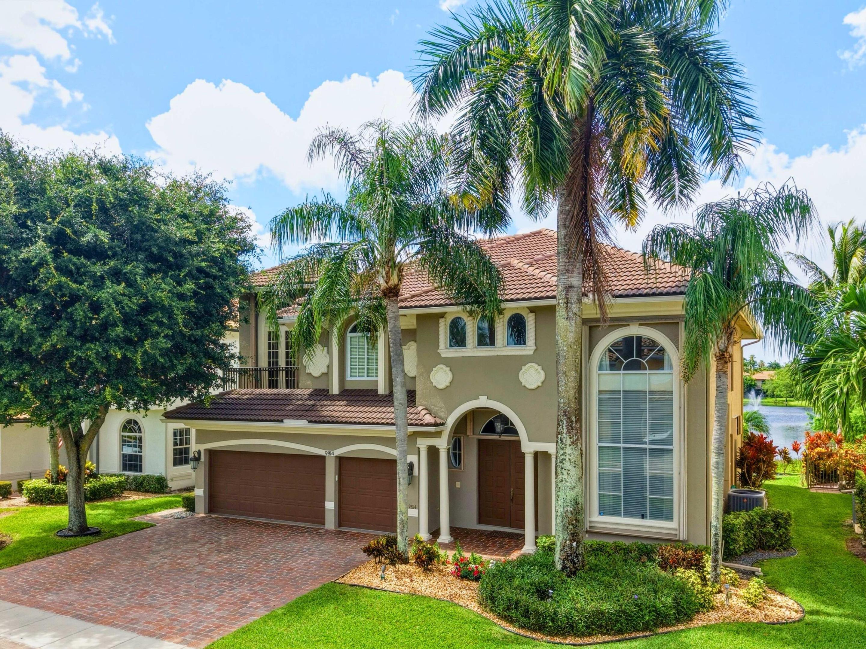 BEAUTIFUL TOTALLY UPGRADED, TWO STORY, 5 BEDROOMS 3.5 BATHS, HOME IS LOCATED ON PREMIUM LAKE LOT, EXQUISTE  SDCREENED IN PORCHFOR OUTSIDE LIVING WITH 24" PORCELIN TILE, OVERLOOKING A SERENE LAKE, ENJOY YOUR MORNING COFFEE, ETC.  PRIMARY BEDROOM ON FIRST FLOOR, NEW ROOF IN 2024, NEW 5 TON A/C, & NEWLY REMODELED KITCHEN AND NEWER APPLIANCES, FRENCH DOORS, GENERATOR HOOK UP, CENTRAL VAC, LUSHLY LANDSCAPED WITH LIGHTING, AND PLENTY OF ROOM FOR A POOL, SOLID CORE WOOD INTERIOR DOORS, CROWN MOLDING, TOTAL HURRICANE PROTECTIONWITH ACCORDIAN SHUTTERS AND IMPACT WINDOWS, MOVE-IN READY   FURNITURE NEGOTIABLE.          ENJOY RESORT STYLE AMENITIES SUCH AS COMMUNITY CLUBHOUSE THAT FEATURES A BEAUTIFUL POOL, IN GROUND JACUZZI SPA, GYM, PARTY ROOM, TENNIS COURT, HALF BASKETBALL COURT AND KIDS PLAYGROUND , CORONADO ESTATES IS IDEALLY LOCATED NEAR SHOPPING PLAZAS, RESTAURANTS, PLACES OF WORSHIP, PUBLIX, SPROUTS, LA FITNESS, UPCOMING WHOLE FOODS, BETWEEN I95 AND TURNPIKE  AND MUCH MORE.!