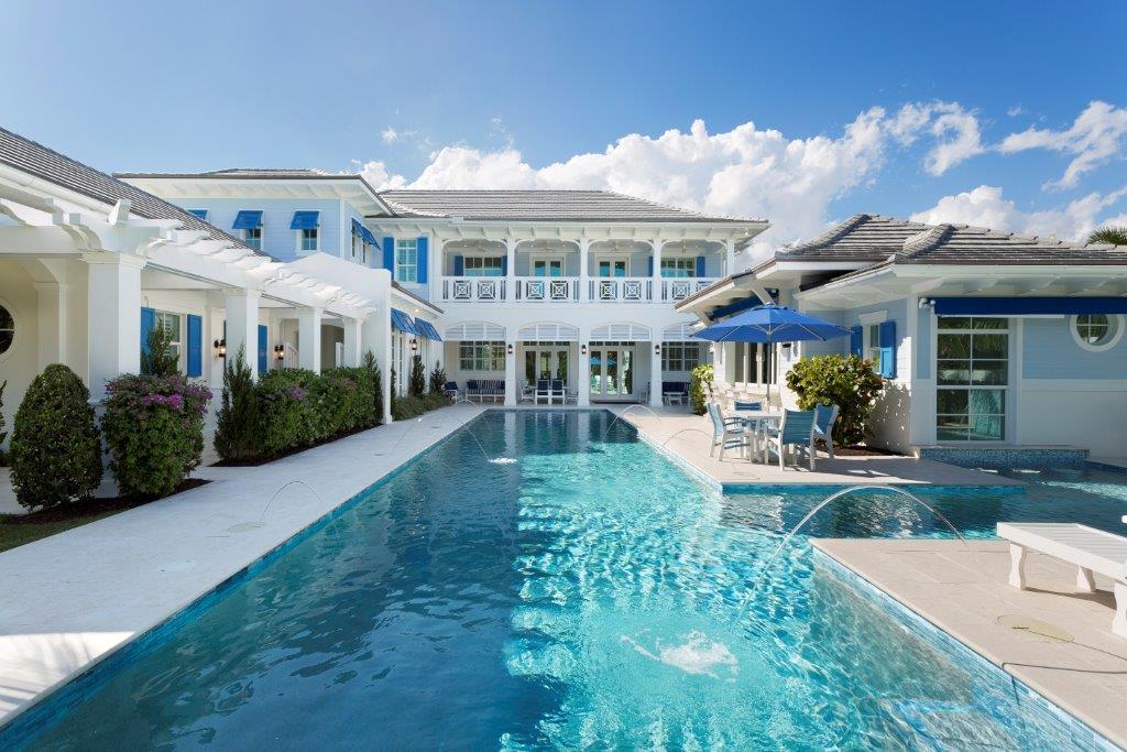 New architect-designed island-inspired showplace on Ocean Boulevard. Seeming like an escape to an exclusive tropical resort, this alluring compound-like realm indulges effortless living and entertaining, centered on a fabulous pool courtyard between the main residence and cabana/guest house. Sophistication and understated simplicity blend in the fresh, light open floor-plan. Exquisite pavilion-inspired master suite. The information herein is deemed reliable and subject to errors, omissions or changes without notice.  The information has been derived from architectural plans or county records. Buyer should verify all measurements DISCLAIMER: The written and verbal information provided including but not limited to prices, measurements, square footages, lot sizes, calculations and statistics have been obtained and conveyed from third parties such as the applicable Multiple Listing Service, public records as well as other sources. All information including that produced by the Sellers or Listing Company are subject to errors, omissions or changes without notice and should be independently verified by any prospect for the purchase of a Property.  The Sellers and Listing Company expressly disclaim any warranty or representation regarding all information.  Prospective purchasers' use of this or any written and verbal information is acknowledgement of this disclaimer and that Prospects shall perform their own due diligence.  Prospective purchasers shall not rely on any written or verbal information provided when entering a contract for sale and purchase.  Some affiliations may not be applicable to certain geographic areas. If your property is currently listed, please do not consider this a solicitation. In the event a Buyer defaults, no commission will be paid to either Broker on the Deposits retained by the Seller.  "No Commissions Paid until Title Passes."  Copyright 2017 Listing Company. All Rights Reserved