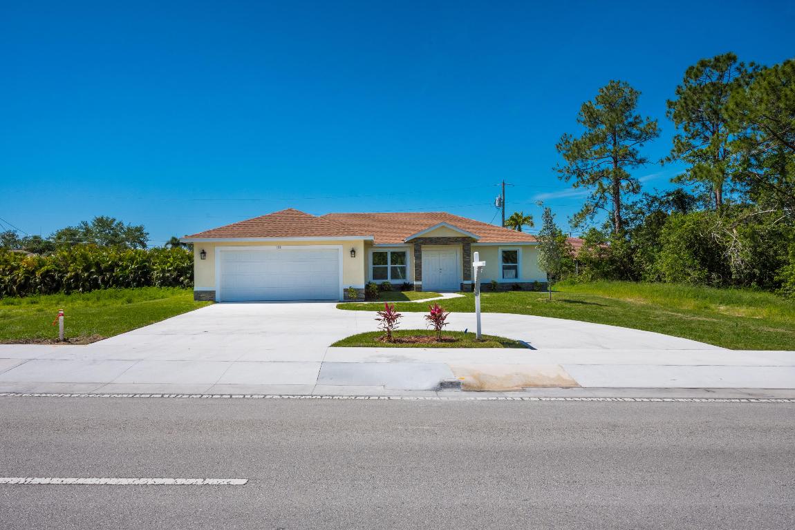 Beautiful brand-new construction 3/2 home right off Becker Rd turnpike exit. Open floor concept, new Refrigerator, Stove and dishwasher, large kitchen island with quartz countertops. Master bedroom with 2 large walk-in closets and Spa style shower. All Impact rated windows and doors and CBS construction. Large 2 car garage with circle driveway. Easy to take the Florida Turnpike and only 5 minutes from I95, supermarket and restaurant shopping less than 2 miles away,
