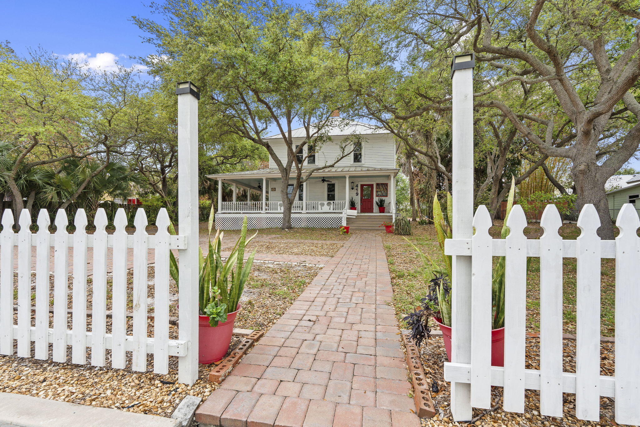 REDUCED! WOW! Step into a rare opportunity in the heart of Fort Pierce's rapidly transforming downtown district. This charming Key West-style residence sits just blocks from the highly anticipated King's Landing development and moments from the marina, waterfront, and vibrant local downtown scene.  3 BR, 2 BA, and nearly 2,000 sq. ft., this two-story home blends character, flexibility, and serious investment upside. This property's prime location in the Edgartown Settlement District offers a walkable lifestyle to the marinas, waterfront, dining, parks and more. The wrap around porch is perfect for the Florida outdoors! Perfect for short term rentals, restaurant, destination venue, office and more!  Capture this opportunity now!