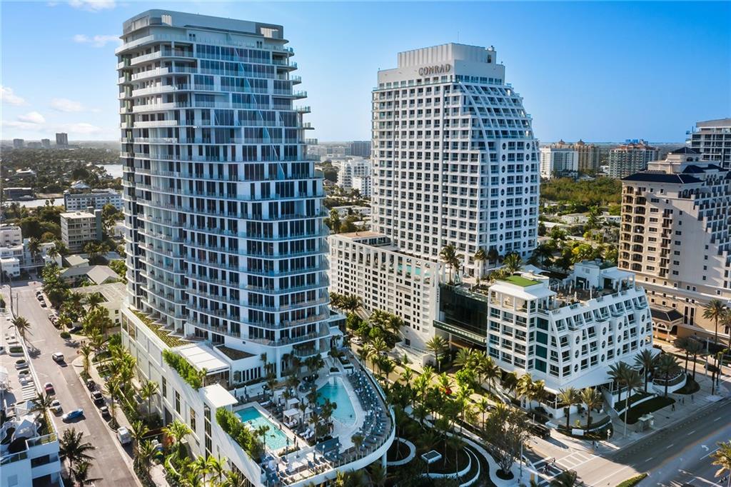 Fully furnished hotel residence at the Four Seasons Fort Lauderdale.