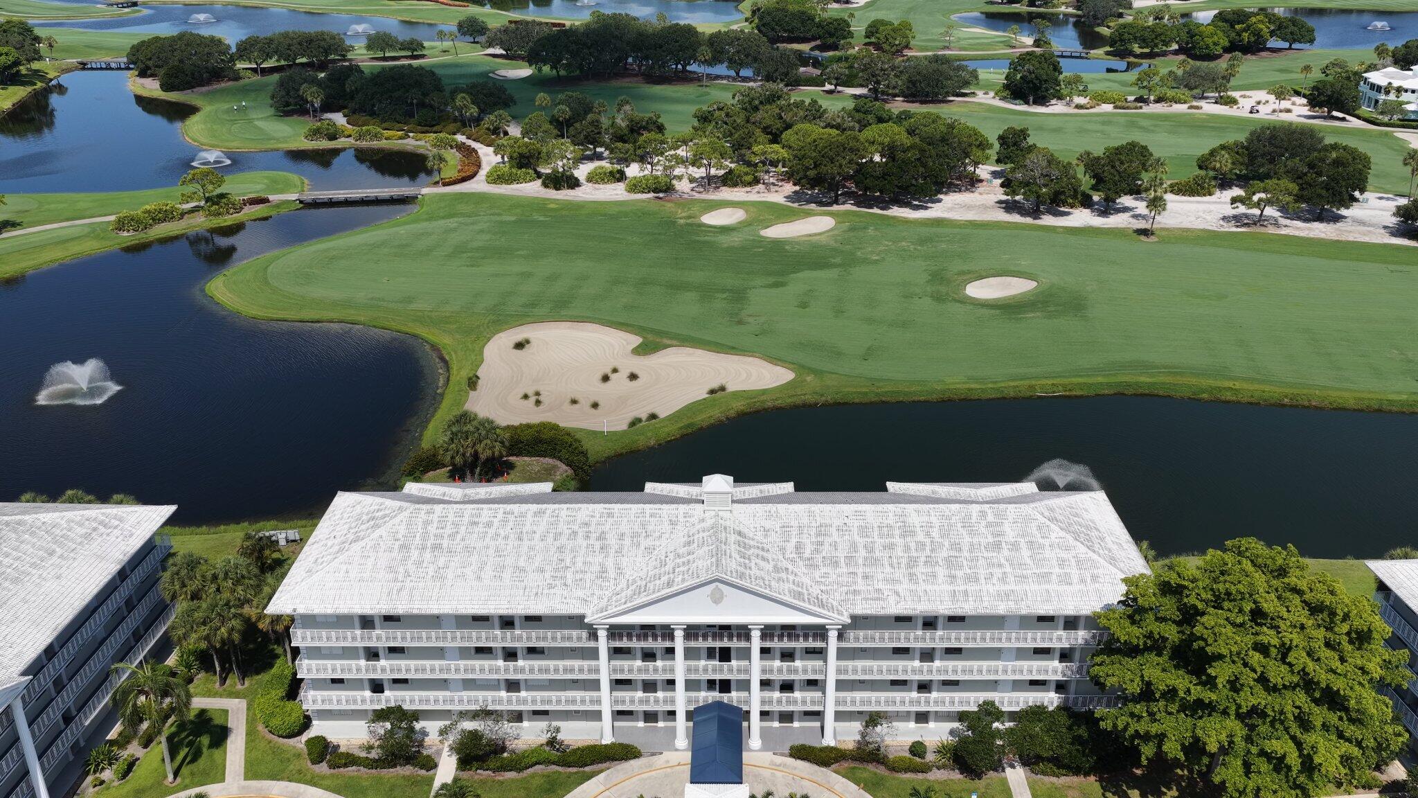 Beautifully renovated 2-bedroom condo in Whitehall with stunning 180° views of Bear Lakes Golf Course. This spacious ~1,380 sq ft end unit features a brand-new kitchen with granite countertops, open living areas filled with natural light, and a private balcony with breathtaking sunset views. The primary suite offers direct golf course views, a walk-in closet, and an updated spa-style bathroom. Includes a bonus room, in-unit washer/dryer, hurricane shutters, and assigned parking. Enjoy resort-style amenities including four saltwater pools, a fitness center, and lush green spaces—all in a prime West Palm Beach location.