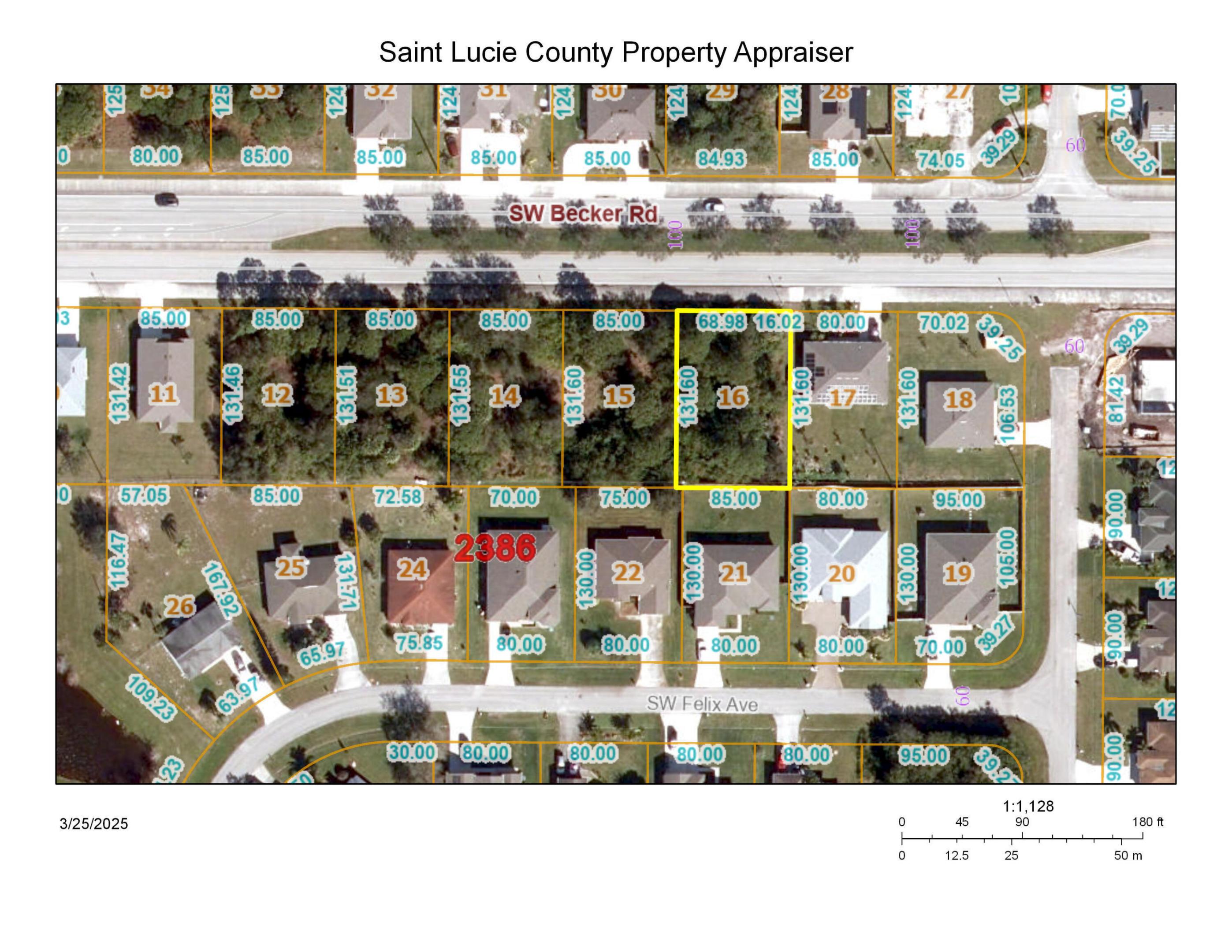 PORT ST LUCIE SECTION  34 - Land