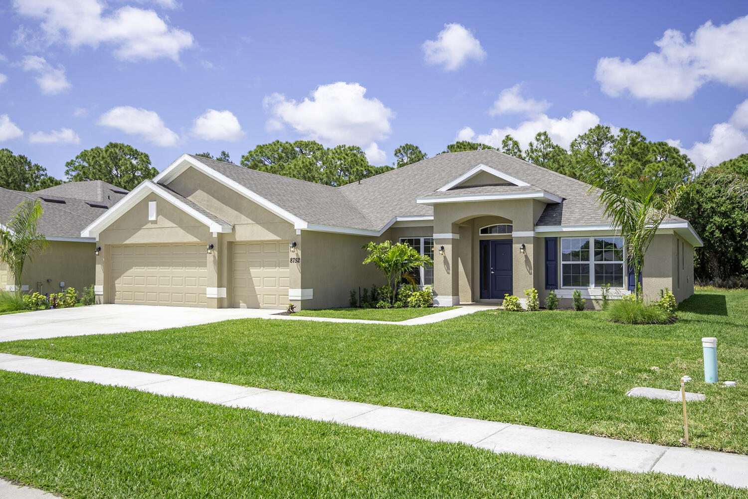 **Under Construction** Spring/Summer Availability (May. 2026 - July. 2026) 10K FLEX CASH AVAILABLE! ONLY $1,000 DEPOSIT. Save yourself several thousands of dollars in CLOSING COSTS WHEN USING SELLER'S APPROVED LENDER.   (Sample photos used) & will feature 4 bedrooms, 3 bathrooms large walk in shower and a 2-car garage with 10ft ceiling in Great Room, tile in main living areas. Offering quick access to shopping, dining, beaches & Tradition Square. Builder warranty Included.