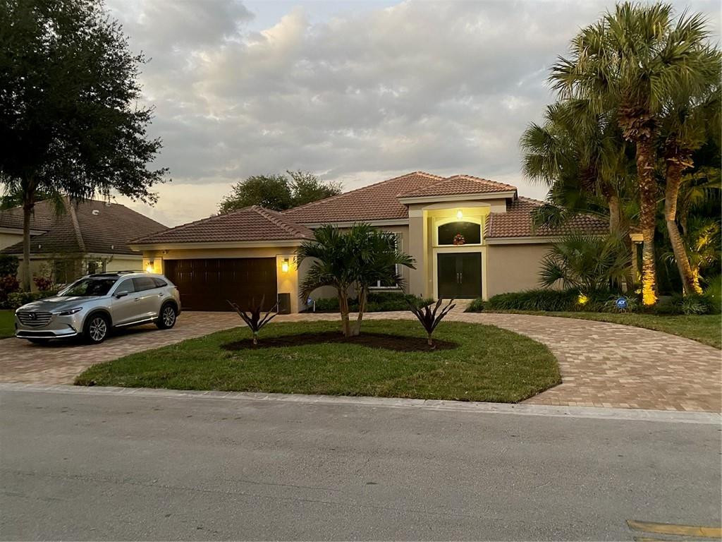 Parkland gated private secure community, lake front view, remodeled updated home, all bathroom's, floors kitchen/appliances, laundry room, new roof 2019, window shades (some remote) and Epoxy garage floor. Complete hurricane shutters and hurricane approved by insurance company. Split floor plan with fourteen-foot ceilings in living, dining, kitchen and family rooms. Parkland school district from preschool thru high school. Move in condition furniture available.
