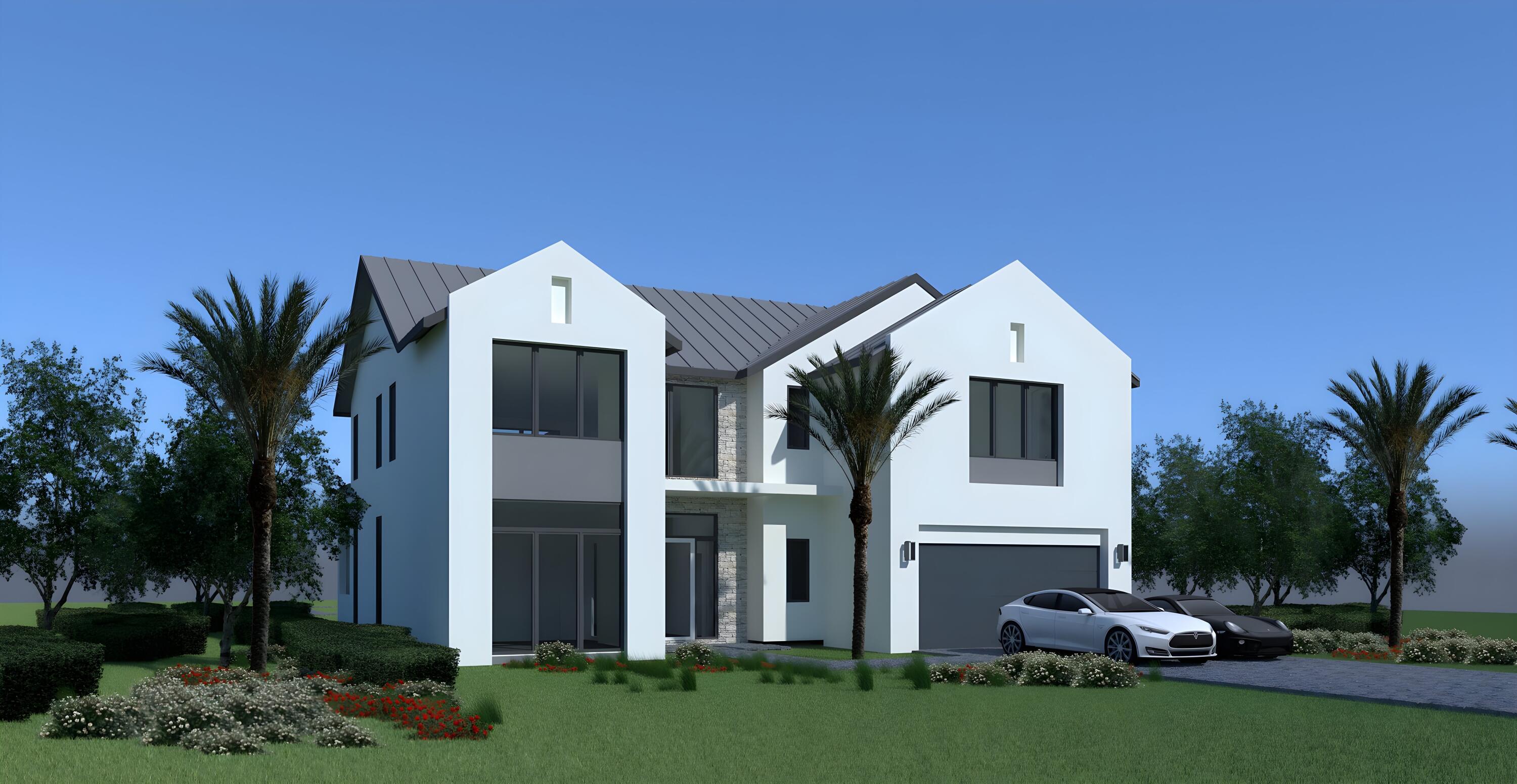 A modern ''SoSo'' Farmhouse! Located in West Palm Beach's ''South of Southern'' neighborhood, this brand new construction homes is located on an oversized lot just minutes from all of the West Palm Beach hotspots. Featuring 4 ensuite bedrooms and convertible loft in the main house, plus a one bedroom guesthouse! Grand primary suite with expansive walk in closets and spa inspired bathrooms. A new spin on contemporary, panoramic glass doors and windows, open kitchen with professional appliances, custom cabinetry, quartz counters, and walk-in pantry. Enjoy a dip in the sparkling pool or lounge in either the covered lanai or patio areas in this South facing backyard. Just a short distance from the square, Norton Museum of Art, the beach, and so much more! 2024 Q3 Delivery.