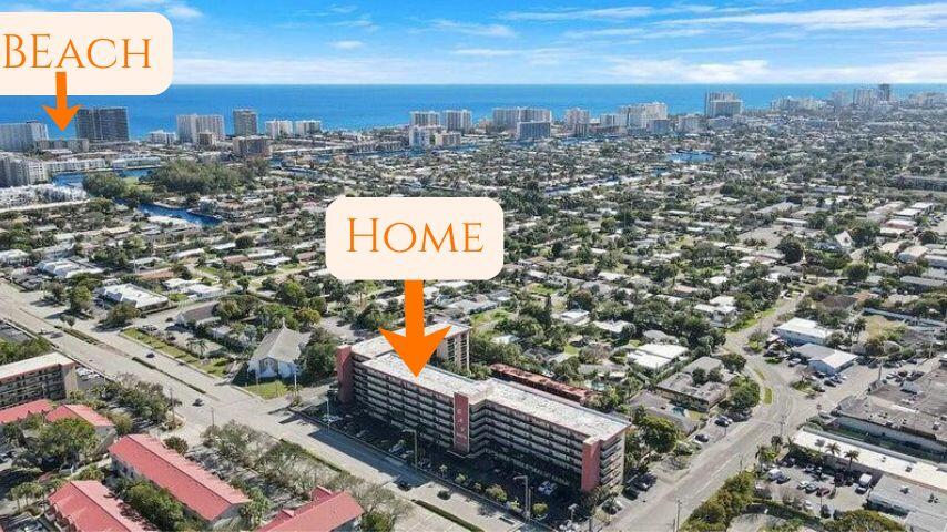 Beach vibes await in this furnished 2BR/2BA condo in Garden-Aire Village South, just minutes from Pompano Beach and the Intracoastal. Enjoy sunset, pool, and garden views from your private balcony.The enclosed patio with sliders provides flexible living space ideal for dining, a home office, or relaxation. Spacious layout suitable for year-round living, seasonal use, or future investment. Community amenities include a pool, clubhouse, fitness room, and beautifully maintained grounds.   All required building inspections have been completed with no special assessments. Rentals permitted after one year. Conveniently located near beaches, golf courses, pickleball courts, shopping, dining, US-1, and a scenic five-mile bike loop. Excellent opportunity in a rapidly growing and redeveloping area. Application, budget, milestone and study are all attached.