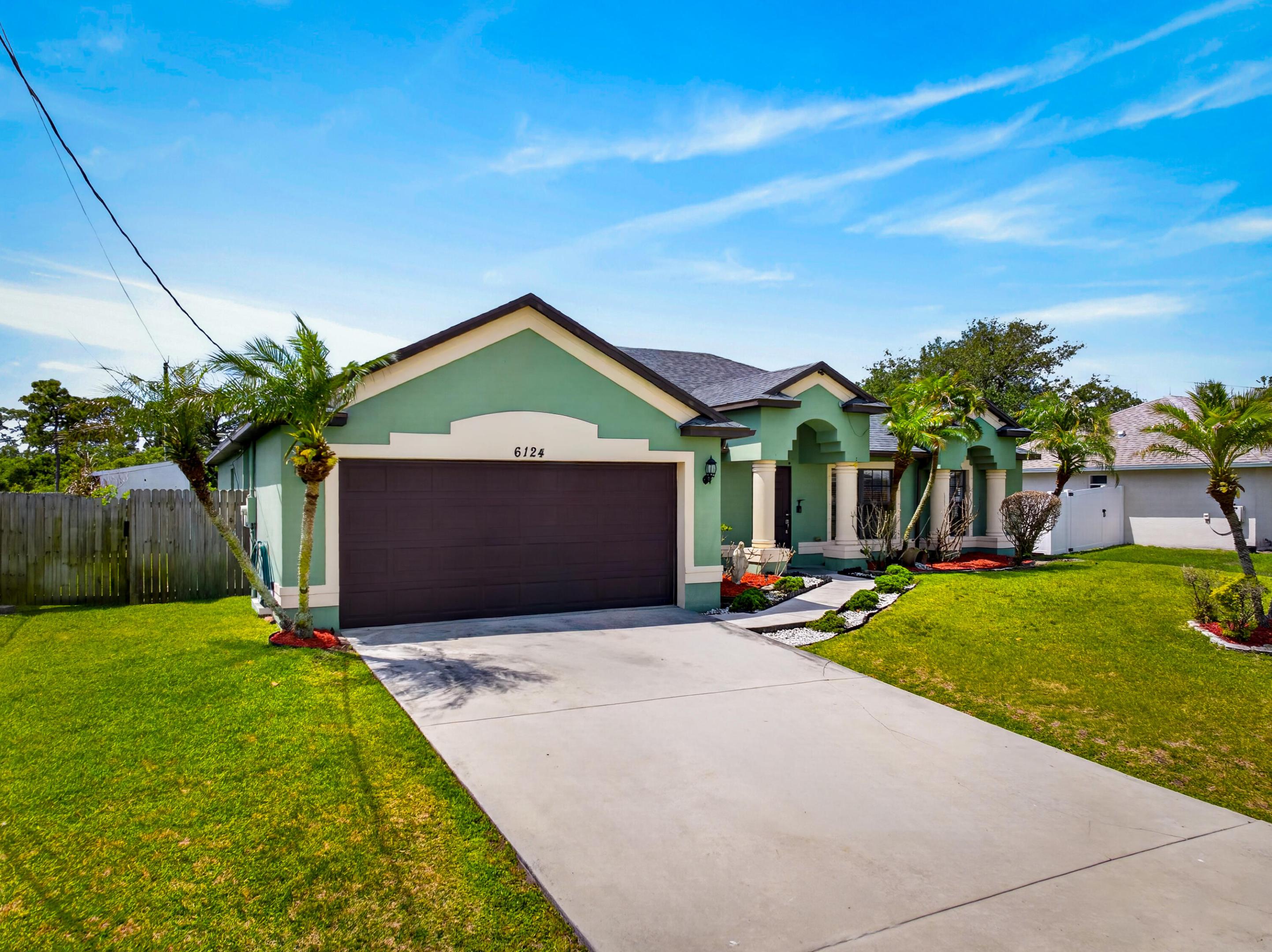 Nearly 2,000 sqft of living space in the highly desirable Torino area, built in 2008, featuring a new roof and sprinkler system to help keep your grass green year-round. This beautifully maintained 3-bedroom, 2-bath home also offers extra space perfect for a den or office. Enjoy NO HOA, updated flooring throughout with NO CARPET, and a spacious kitchen ideal for everyday living. The large fenced-in backyard offers peaceful preserve views, a custom fire pit, a gazebo for grilling, and room for your dream pool. Located on a quiet street just minutes from I-95, shopping, dining, Saint Lucie West, Tradition, and Clover Park. Schedule your showing today.