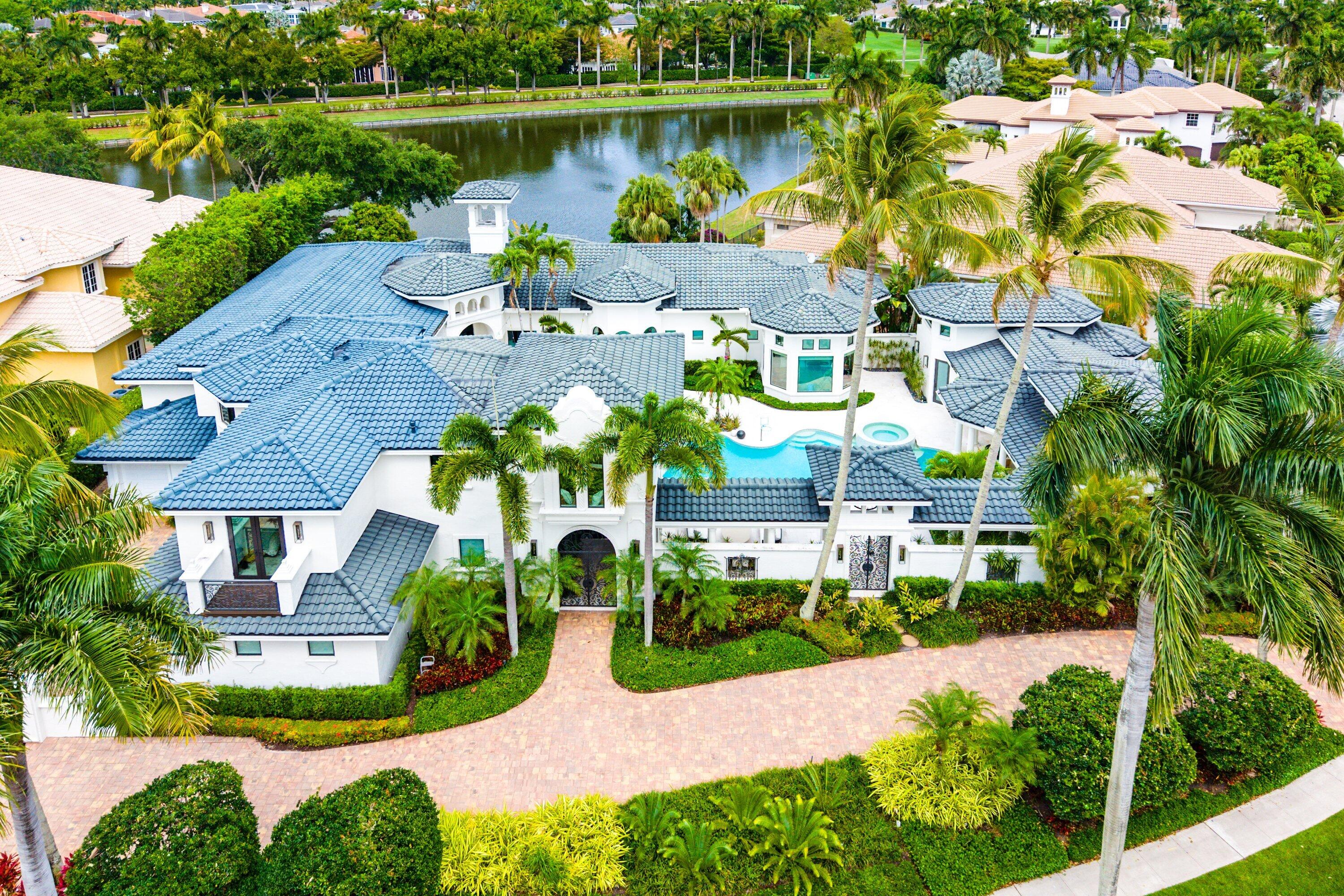 Set in Woodfield Country Club, this extraordinary 7-bedroom estate spans over 8,000 square feet of thoughtfully designed living space, blending sophistication, artistry, and effortless livability. Reimagined in 2025 by acclaimed designer Andrea Lecusay, the home showcases timeless elegance with a refined edge of modern "funk," all executed with exceptional quality. Custom stonework, bespoke built-ins, and one-of-a-kind finishes create a cohesive, visually striking interior throughout. At its center, a spectacular courtyard features a resort-style pool, spa, and private two-bedroom guest house—ideal for entertaining with both privacy and ease. A true statement property for those who value exceptional design, craftsmanship, and elevated living.