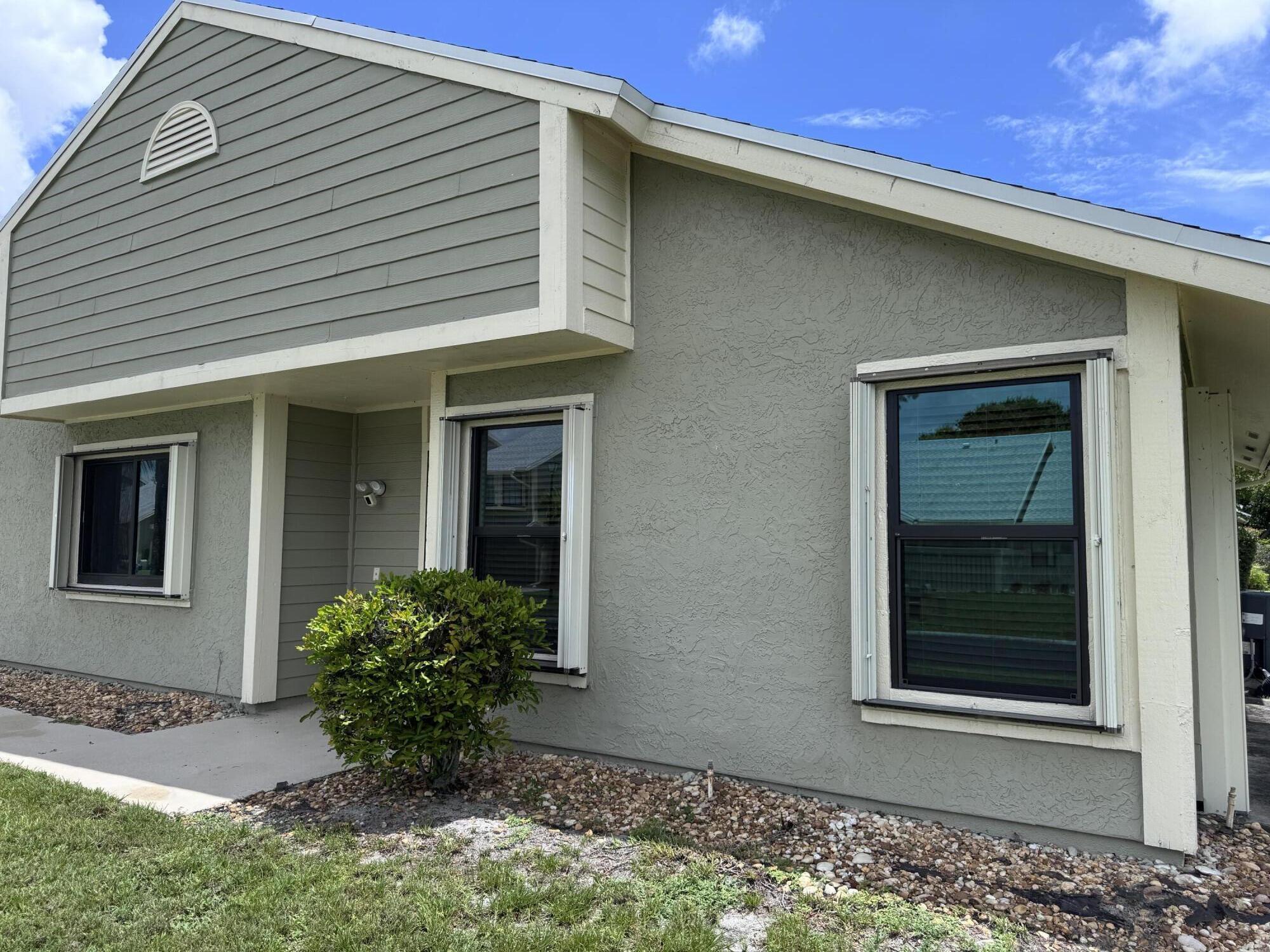 Villa in good condition. New roof 2022, impact doors & windows 2023, new kitchen w granite 2019, newer vanities. Community features clubhouse, pool, tennis & more.