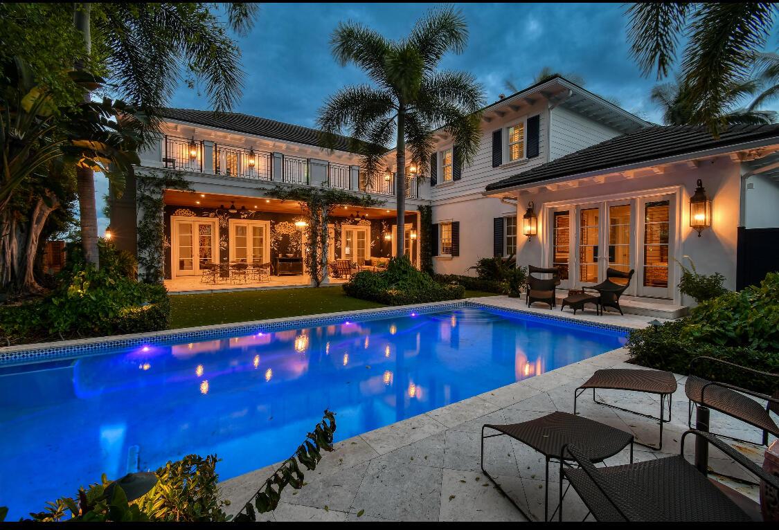 Located just one home off S Flagler Drive in West Palm Beach's coveted SoSo neighborhood, this stunning 5 bedroom 5.5 bath showpiece is currently being completely repainted and freshened up. It already shows as new but the owner wants it perfect for you!
The large gourmet kitchen/dining room satisfies all your culinary, entertainment and socializing requirements! The downstairs VIP bedroom opens up directly to the fabulous resort style pool and super private back yard. You'll have two different wonderful rooms to choose from for your office and/or library.
Upstairs the large and gracious primary bedroom suite offers views of the Intracoastal waterway and a massive balcony for a quiet retreat under the stars. There's a circle driveway and a large two car garage boasting plenty of parking and convenience.