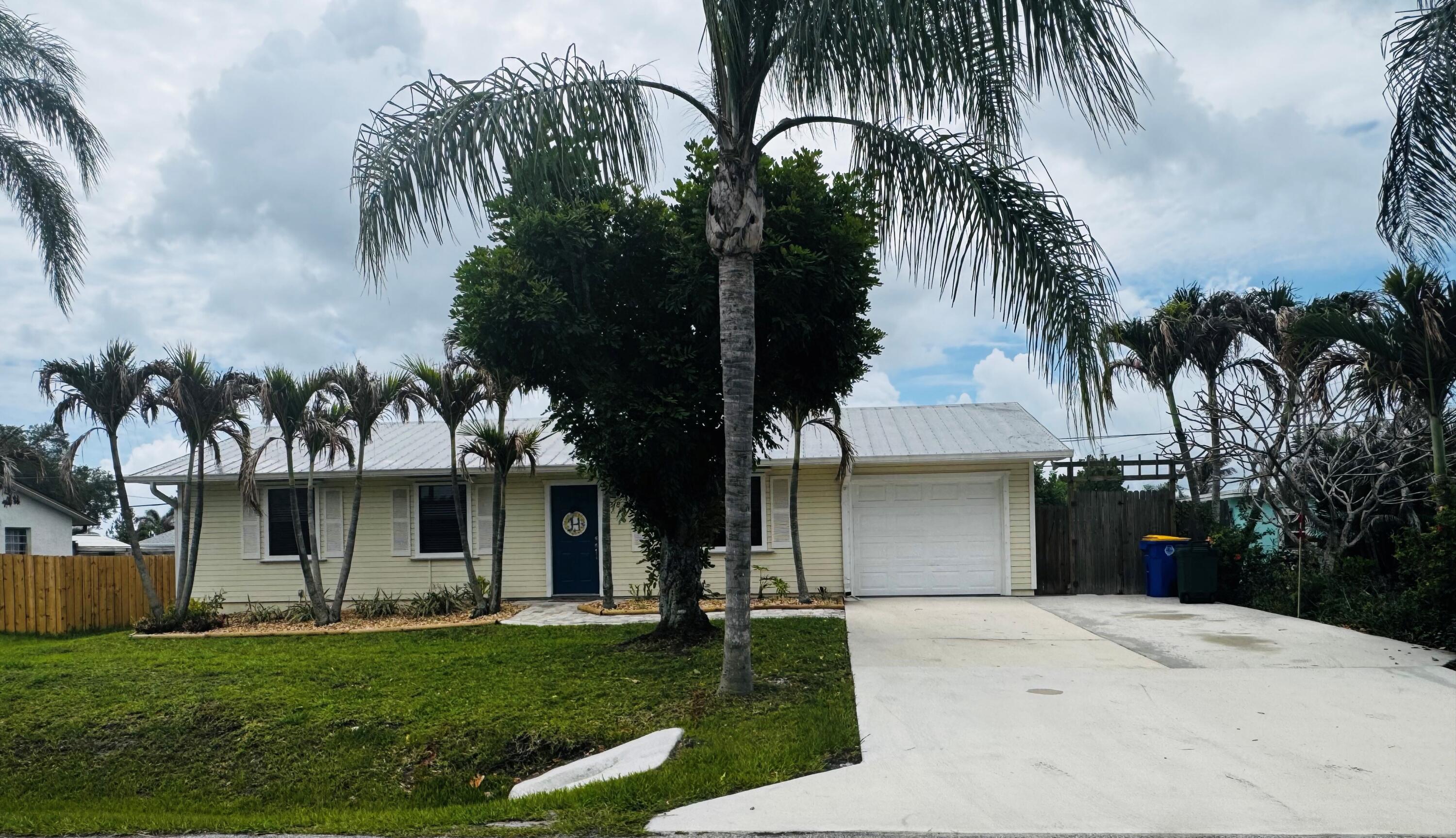 Welcome to this charming single-story residence in Coral Gardens, Stuart, Florida. This two-bedroom, two-bathroom, pool home offers 984 square feet of comfortable living space, perfectly suited for those seeking an efficient and manageable layout. The one-car garage provides convenient parking and storage solutions. Located in the well-established Coral Gardens community, this property presents an excellent opportunity for buyers looking for a straightforward, well-proportioned residence in Stuart.