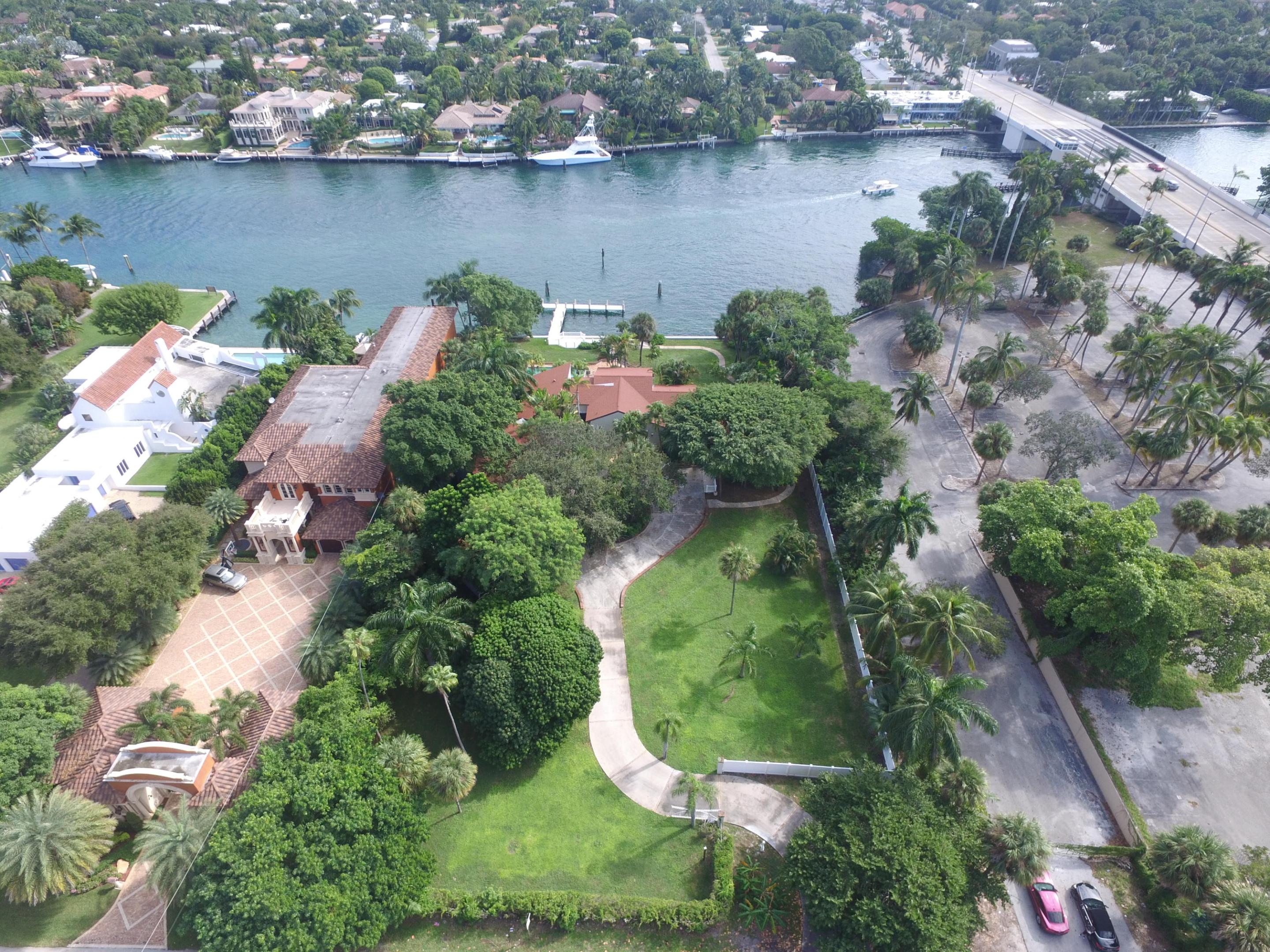 One of the most incredible properties in East Boca and on the Intracoastal!! Over an Acre in NO WAKE ZONE-Winding drive leads to one story Estate!!Walk to Beach, Mizner Park, Boca Raton Resort and Minutes to Inlet-Dockage for a Large Yacht!!