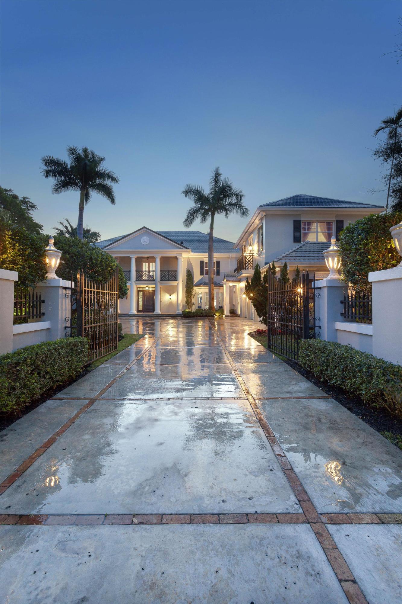 Ponticello-A gated tropical Georgian-inspired Intracoastal estate sited on 136 +/- feet of waterfrontage by famed Palm Beach Architect John Volk.  Newly expanded in 2002 and reimagined in 2016 for today's luxury living.  An impressive motor court leads to an elegant center hall foyer.  Formal living room and dining room open to a garden room with expansive views.  Outdoor entertaining is enjoyed at the resort-like pool with dining pavilion and verdant park-like grounds.  A short stroll to the Boca Resort and Beach Club.

Shown By Appointment Only. Disclaimer: The information provided herein including but not limited to measurements, square footages, lot sizes, calculations and statistics have been obtained and conveyed from third parties such as the applicable Multiple Listing Service, public records as well as other sources. All information including that produced by the Sellers or Listing Company are subject to errors, omissions or changes without notice and should be independently verified by any prospect for the purchase of a Property.  The Sellers and Listing Company expressly disclaim any warranty or representation regarding all enclosed information.  Prospects' use of any information herein is acknowledgement of this disclaimer and that Prospect shall perform their own due diligence.  Prospects shall not rely on this information when entering into a contract for sale and purchase.  Some affiliations may not be applicable to certain geographic areas. If your property is currently listed, please do not consider this a solicitation.   In the event a Buyer defaults, no commission will be paid to either Broker on the Deposits retained by the Seller. "No Commissions Paid until Title Passes."    Buyer pays title insurance, Florida documentary stamps, and all other closing costs for New Construction and land use. Copyright 2016 Listing Company.  All Rights Reserved.