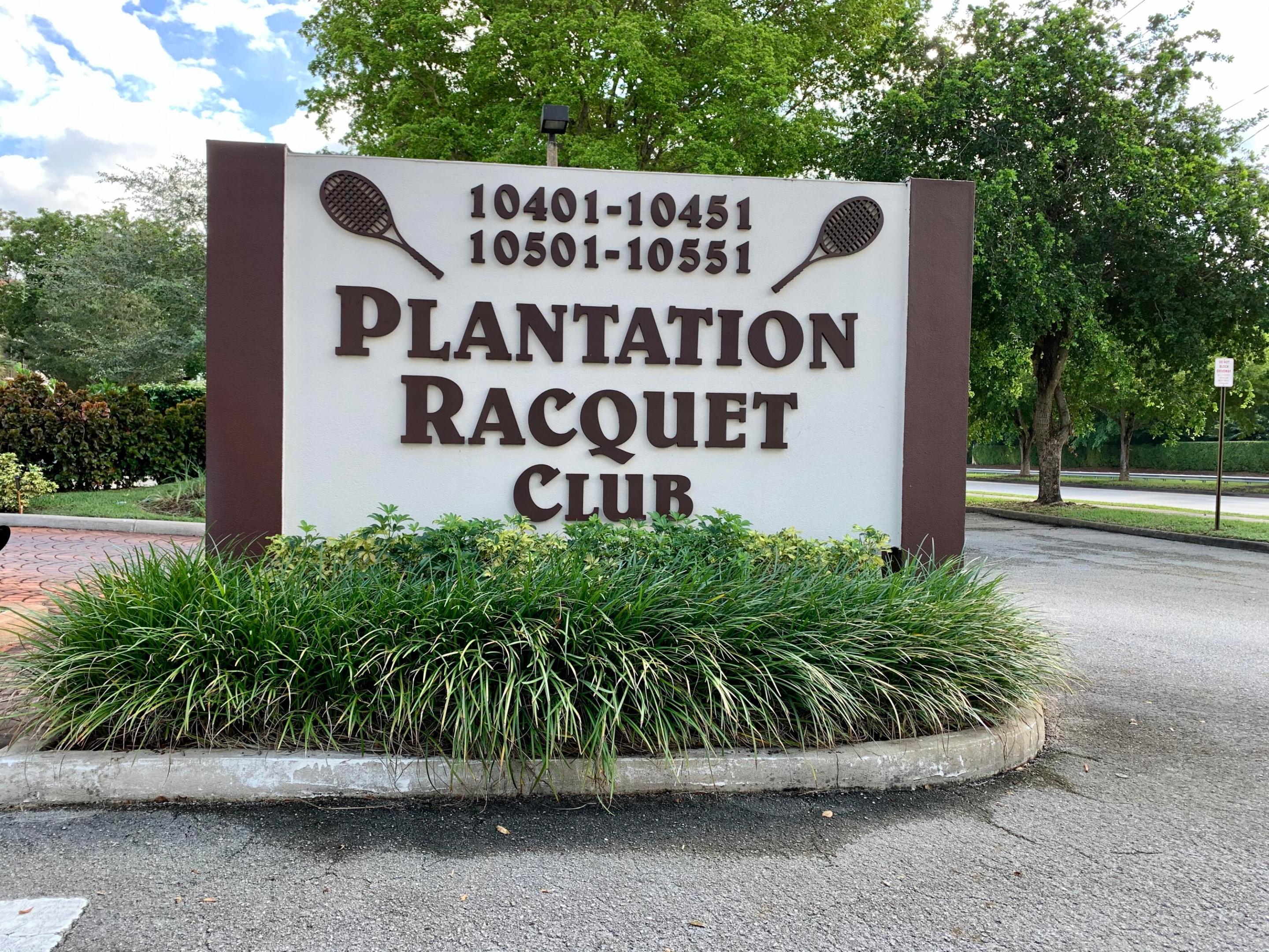 PLANTATION RACQUET CLUB - Residential
