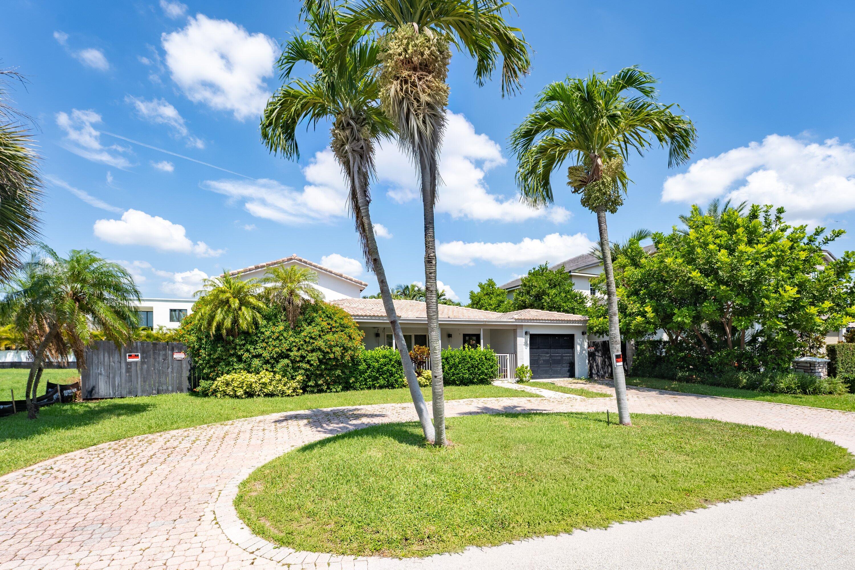 An exceptional opportunity to build a signature estate on prestigious Wavecrest Court in Boca Raton Riviera, one of East Boca Raton's most desirable seaside communities. This rare 75' x 120' (9,047± SF) homesite is ideally situated just moments from the beach, The Boca Raton, Mizner Park, and Boca Raton's vibrant downtown, offering world-class dining, luxury shopping, private clubs, and endless entertainment. Surrounded by newly constructed multi-million-dollar residences, this premier property presents the perfect canvas to create a custom luxury home in one of Boca Raton's most coveted neighborhoods. An existing home is currently on the property and is being offered strictly for land value. No interior showings will be permitted.