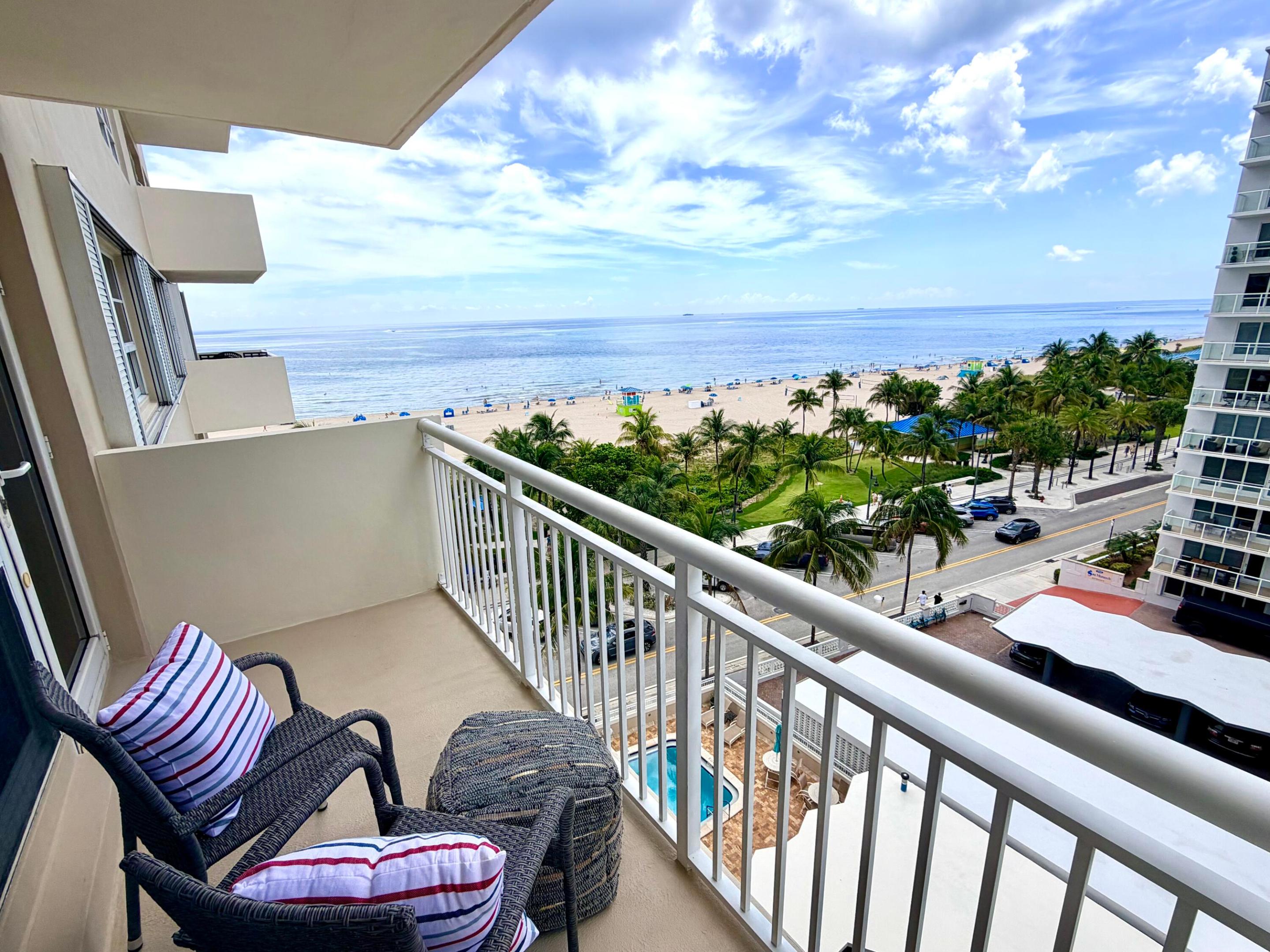 LIVE the Beach Life at its FINEST in the heart of the Pompano Beach Fishing Village! Highly sought after 2/2 with southern exposure!!! Across the street is the Pompano Pier! Enjoy Live Bands, Rooftop Parties, Music Under the Stars, beach yoga, Jazz Fest in April and so much more! Great restaurants, coffee and shopping!! Jump on the Water Taxi and local complimentary Circuit Golfcart shuttles!! Just East of the Pompano Airpark, 1 hour South is Miami, 1 hour North is Palm Beach. For your convenience, 3 International Airports, Miami, Fort Lauderdale and Palm Beach. And, 3 Ports of Call to enjoy some cruises.Near Golf courses, Shipwreck Park for SCUBA, and Casinos, lots to do!! Building has passed its 50 year inspections, concrete restoration is finished and almost complete ELSS updates.