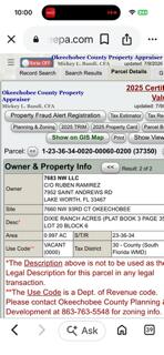 DIXIE RANCH ACRES - Land