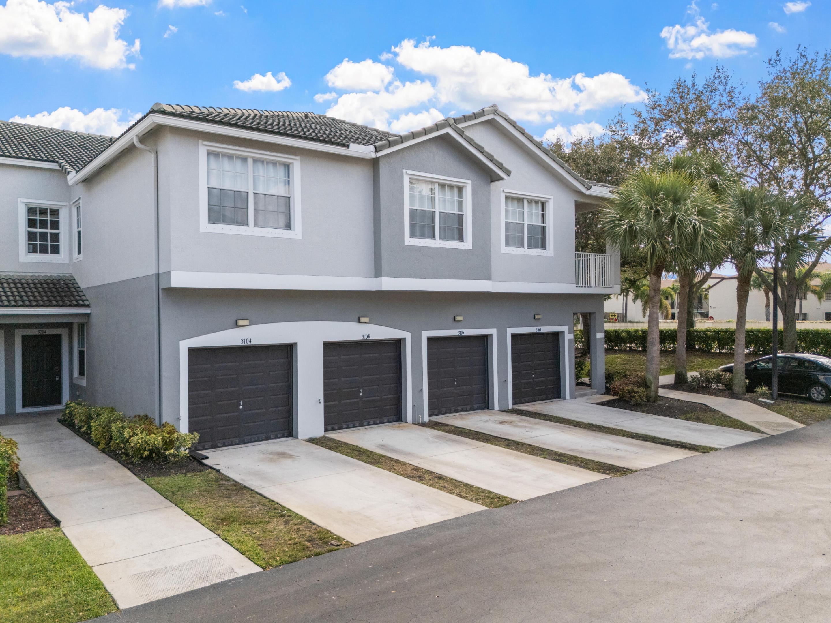 Step into this beautifully maintained 3-bedroom, 2.5-bath townhouse, ideally situated in a sought-after neighborhood! This home offers a spacious floor plan, impact windows for peace of mind, and an attached garage for added convenience. Enjoy hassle-free living with HOA coverage that includes insurance, exterior maintenance, water, lawn care, and parking. Take advantage of an exclusive driver service and close proximity to top-rated schools. With quick access to both the Turnpike and I-95, you're only minutes from stunning beaches, shopping, and key destinations. This is your chance to own a perfect blend of comfort, security, and location—book your private tour today!