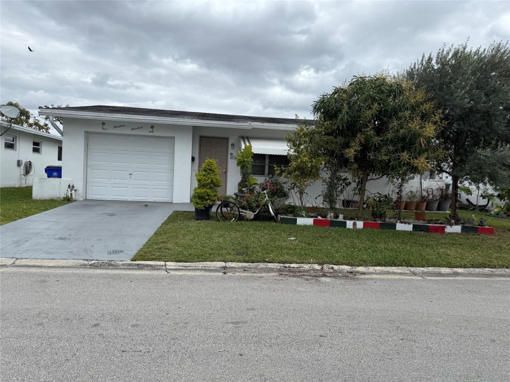 Welcome to this beautiful and Spacious 2 bed/1 bath single family home, located in a charming 55+ community of Paradise Gardens in Margate, Florida! With natural open spaces surrounded by canals, this peaceful community enjoys a true Florida lifestyle, pet-friendly, clubhouse, heated pool, pool tables, a game room, water float-pool-water-swim aerobics, bingo and more. LOW maintenance fee. No Rentals First Year of Ownership. HOA covers lawn care and houses are painted every 5 years. Don't miss this best-priced opportunity in the area!   2/1 water view residence offers serene canal views and a peaceful living environment.  55+ community.  pet-friendly policies allow up to two pets under 25 lbs, excluding aggressive breed