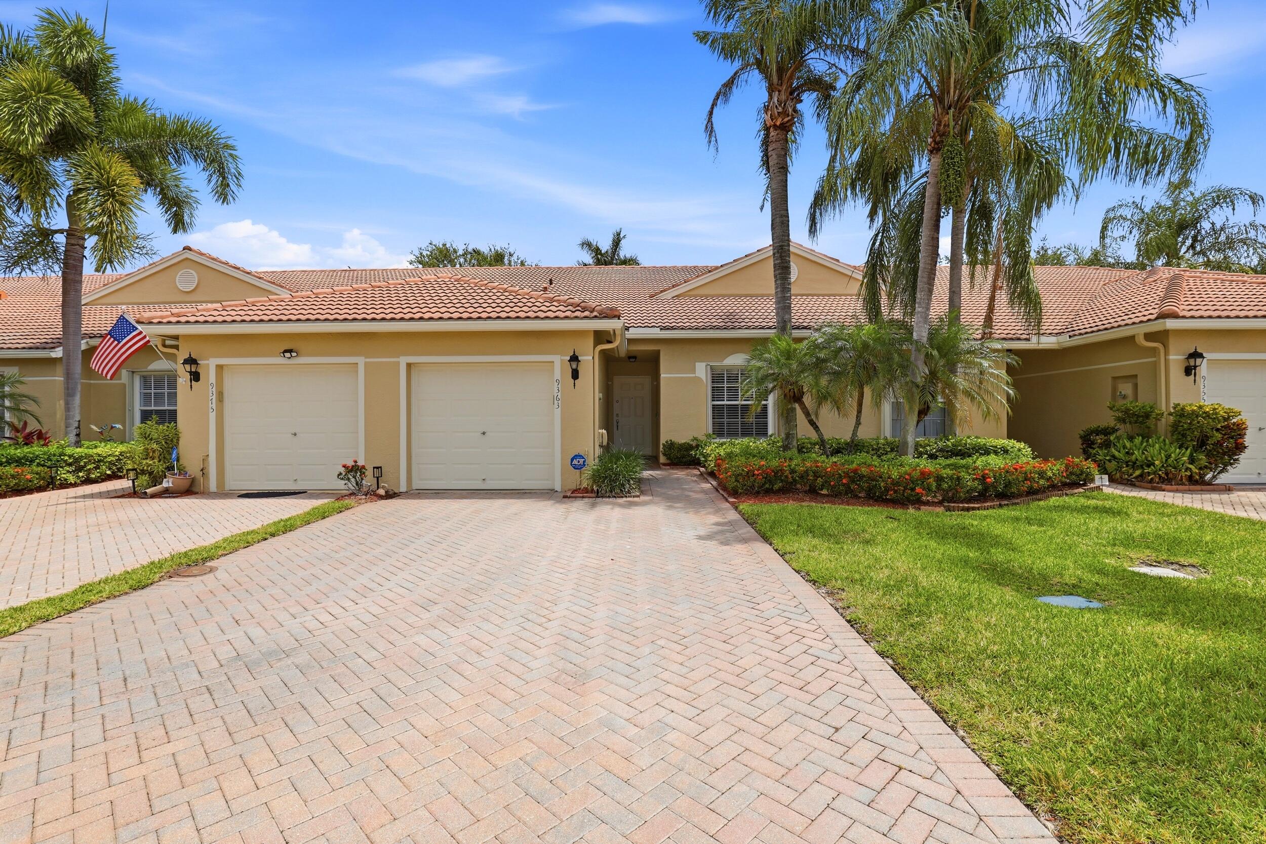 Welcome to Baywinds, one of West Palm Beach's premier 55+ communities. This unfurnished 2-bed, 2-bath villa with a large den features a spacious kitchen with granite countertops, stainless steel appliances and ample cabinet space and pantry. The open living and dining area is perfect for entertaining, while the versatile den can serve as a home office or 3rd bedroom. Additional highlights include tile flooring throughout, a separate laundry room, screened patio and a 1-car garage.  Located across from the clubhouse, enjoy resort-style amenities including pools, pickleball, tennis, fitness center, social clubs, and a full calendar of activities. Conveniently close to shopping, dining, downtown West Palm Beach, I-95, the Turnpike, and Palm Beach Internationational. You need to see this!