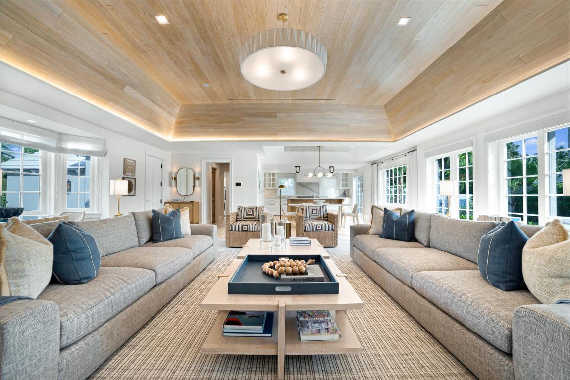 Originally designed by Palm Beach master architect Marion Sims Wyeth and thoughtfully reimagined by Pat Seagraves of SKA Architect, this Bermuda-style residence is a North End classic with exclusive ocean access and close proximity to the Lake Trail. The home has been completely renovated with exceptional attention to detail, blending its architectural pedigree with a fresh, sophisticated design aesthetic.

Set on a 100' x 85' lot, the single-story property offers 3,179+/- total square feet with three bedrooms, three and a half bathrooms, a pool, and a one-car garage. A garden courtyard with a fountain creates a serene entry. Inside, the living room features a tray ceiling, fireplace, bay window, and French doors that open to the pool. The kitchen is equipped with a gas range, large island, and a dining area connected to the main living space. Each bedroom includes an en suite bath and closet, and the primary suite offers French doors leading directly to the pool. Additional features include a laundry room and powder room. A rare opportunity to own a Palm Beach home that combines historic roots with modern luxury in one of the island's most desirable locations.